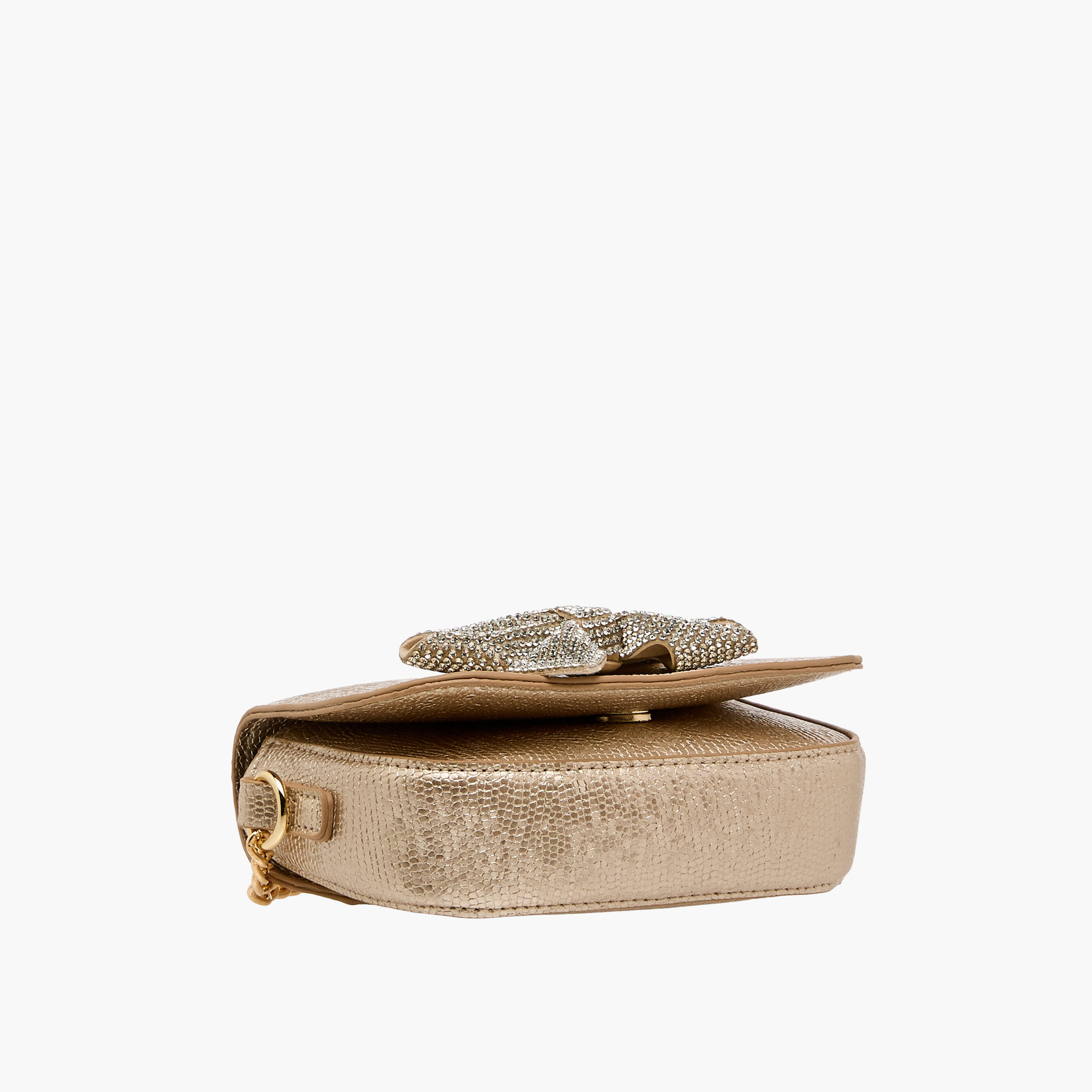 Celeste Bow Embellished Crossbody Bag with Chain Strap-girls-accessories-bags-image-7