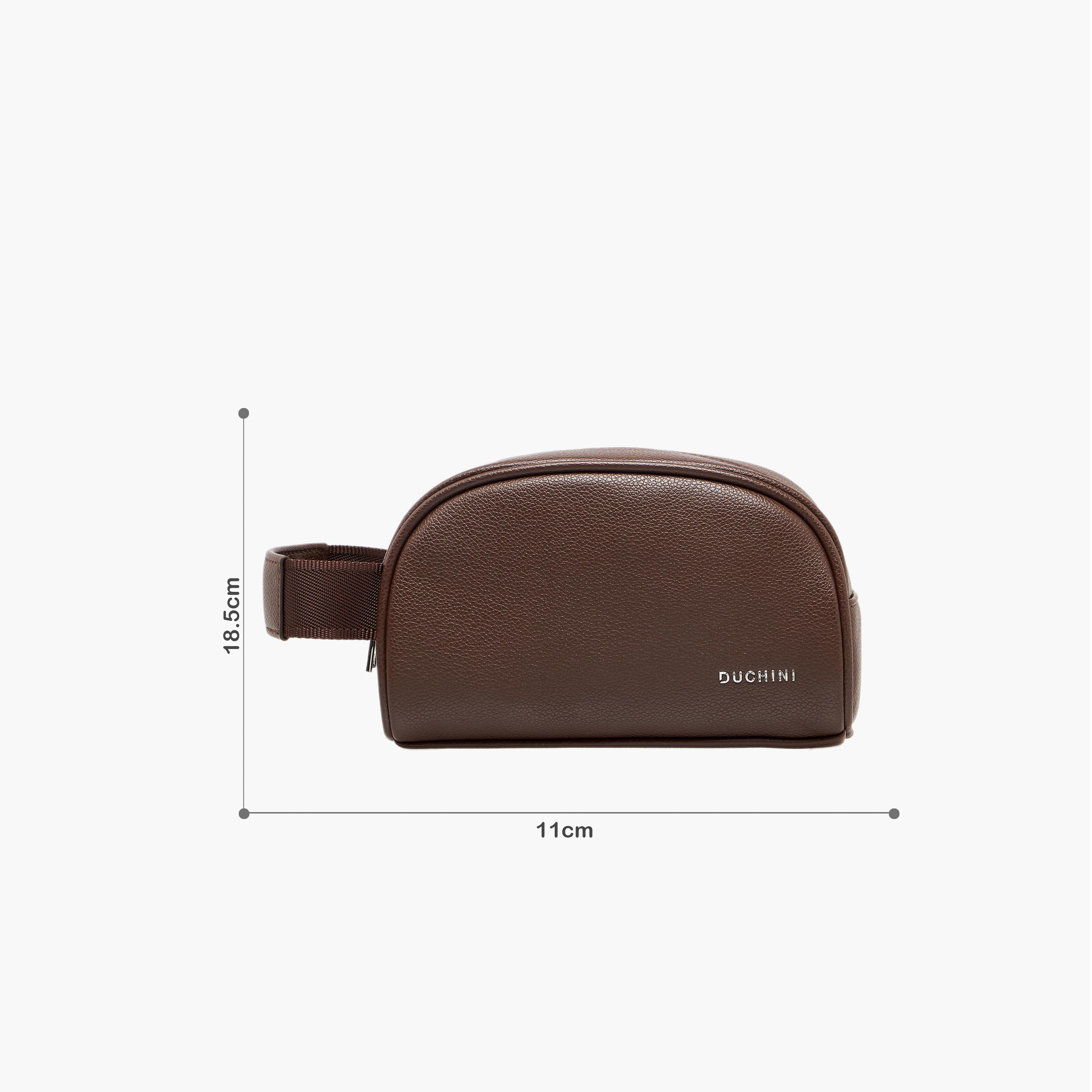 Duchini Men Solid Wrist Strap Pouch-travel-accessories-image-2