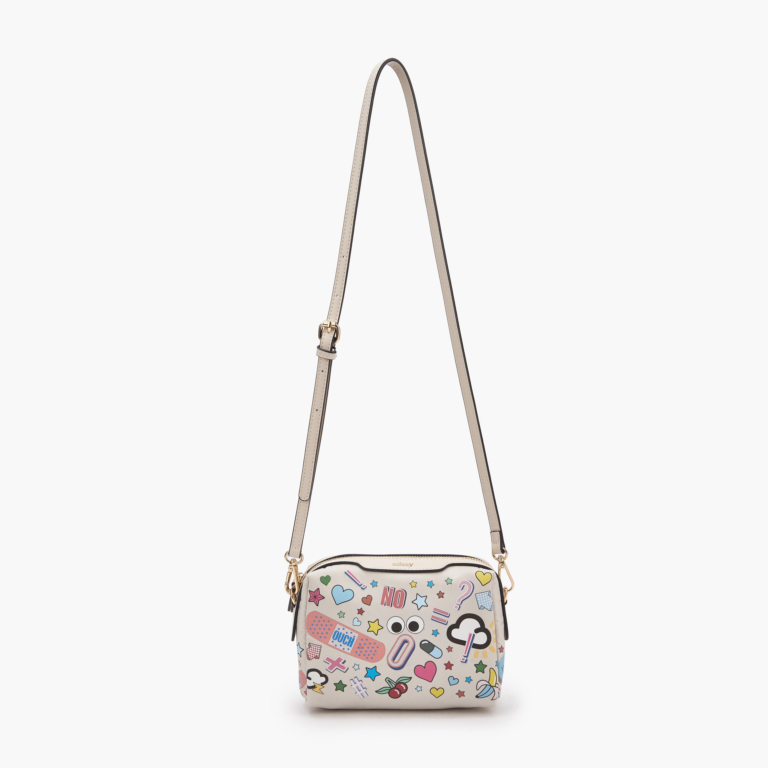 شنطة كروس بودي بطبعات وسحاب إغلاق من ميسي-women-bagsandwallets-handbags-image-3