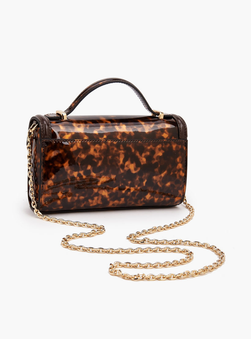 Celeste Printed Crossbody Bag with Chain Strap-women-bagsandwallets-handbags-image-5