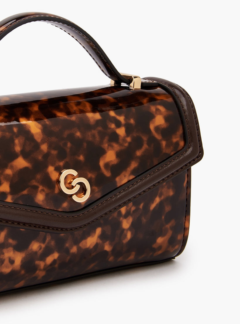Celeste Printed Crossbody Bag with Chain Strap-women-bagsandwallets-handbags-image-7
