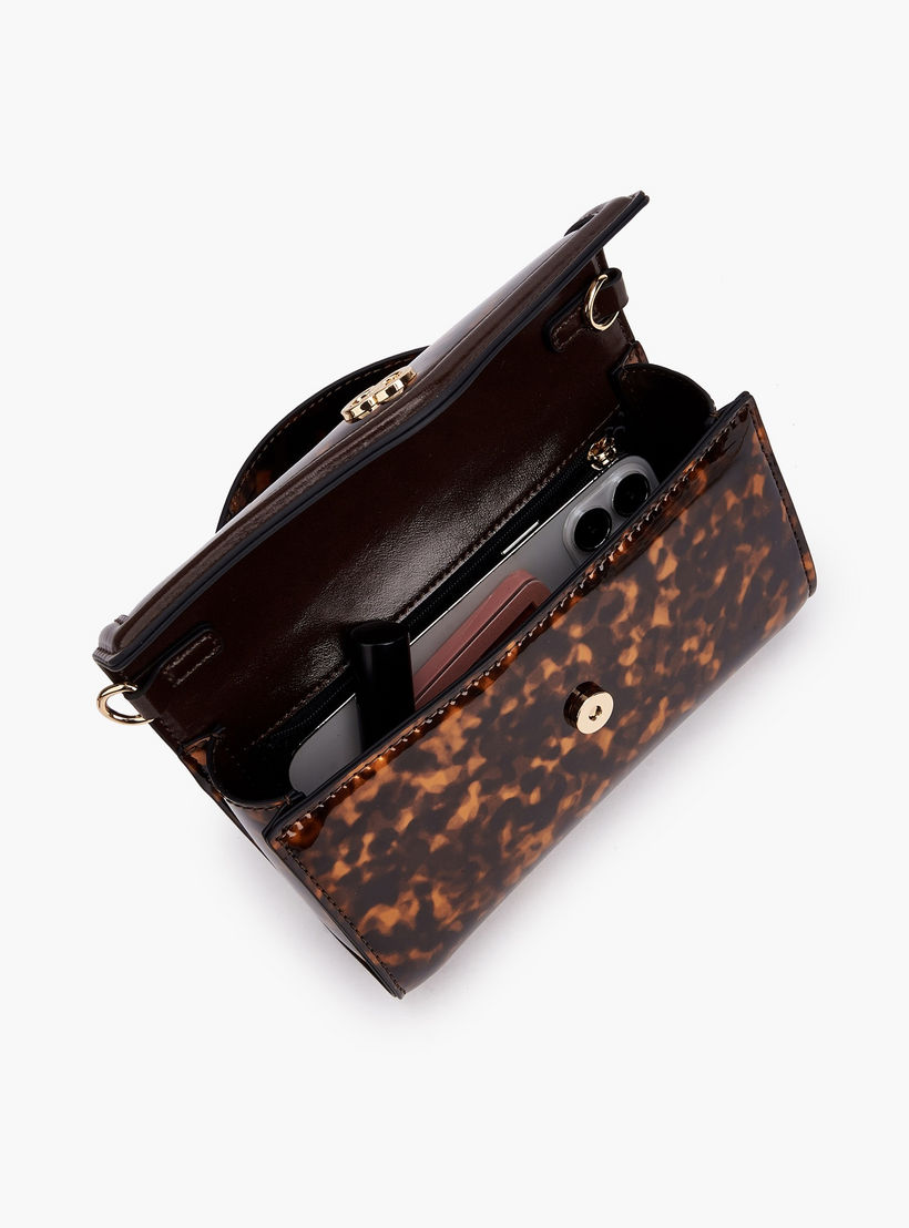 Celeste Printed Crossbody Bag with Chain Strap-women-bagsandwallets-handbags-image-8