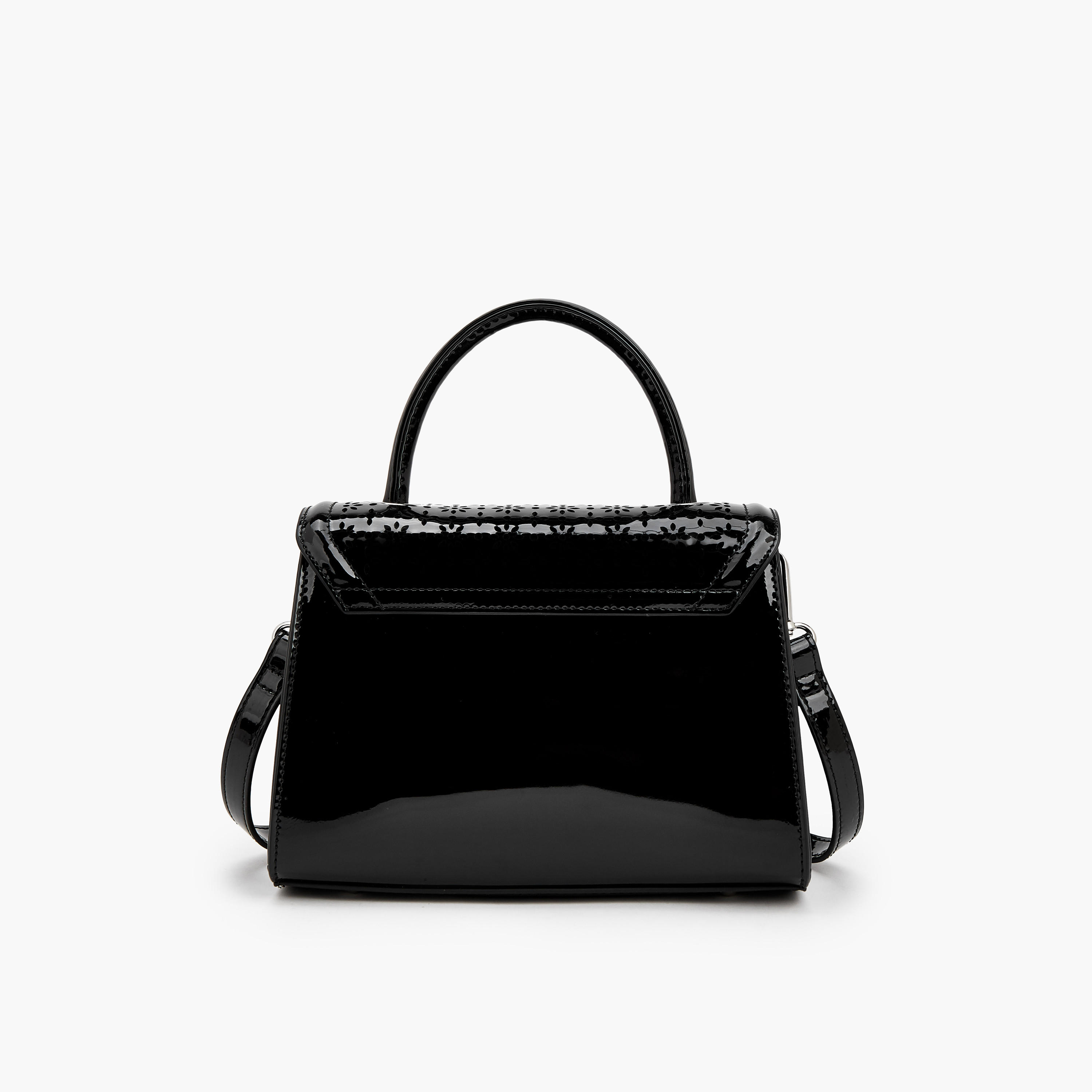 Celeste Textured Satchel Bag with Detachable Strap-women-bagsandwallets-handbags-image-5