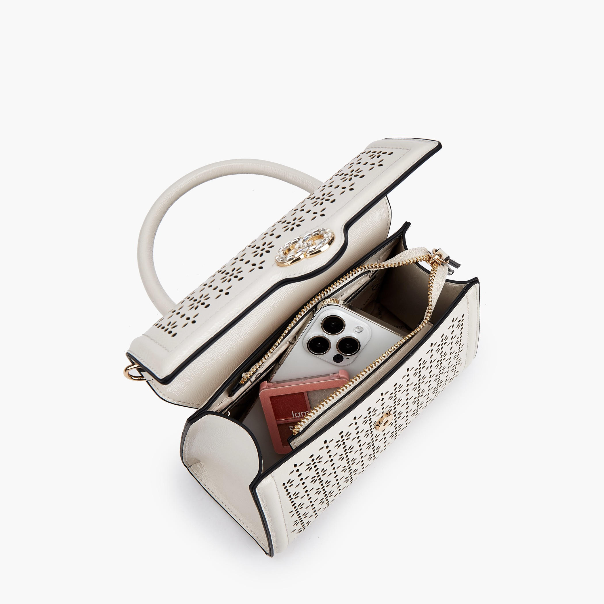 شنطة ساتشيل بارزة الملمس بحزام قابل للفصل من سيليست-women-bagsandwallets-handbags-image-7