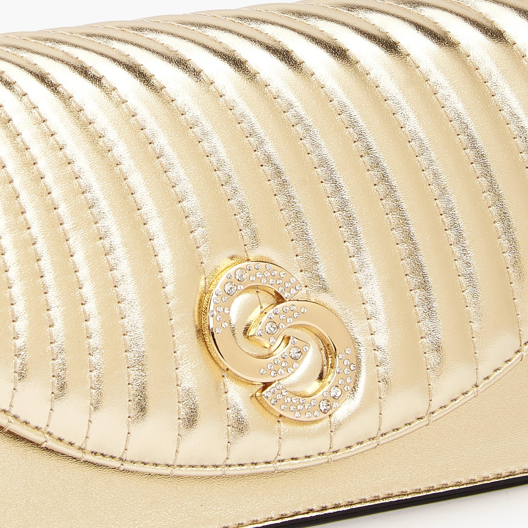 Celeste Quilted Crossbody Bag with Detachable Chain Strap-women-bagsandwallets-handbags-image-5