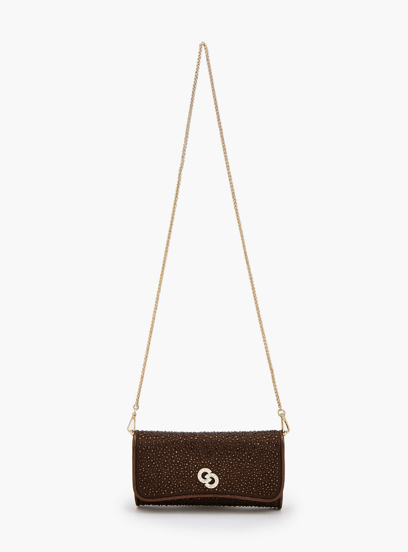 شنطة كروسبودي مزينة بحزام سلسلة قابل للفصل من سيليست-women-bagsandwallets-handbags-image-2