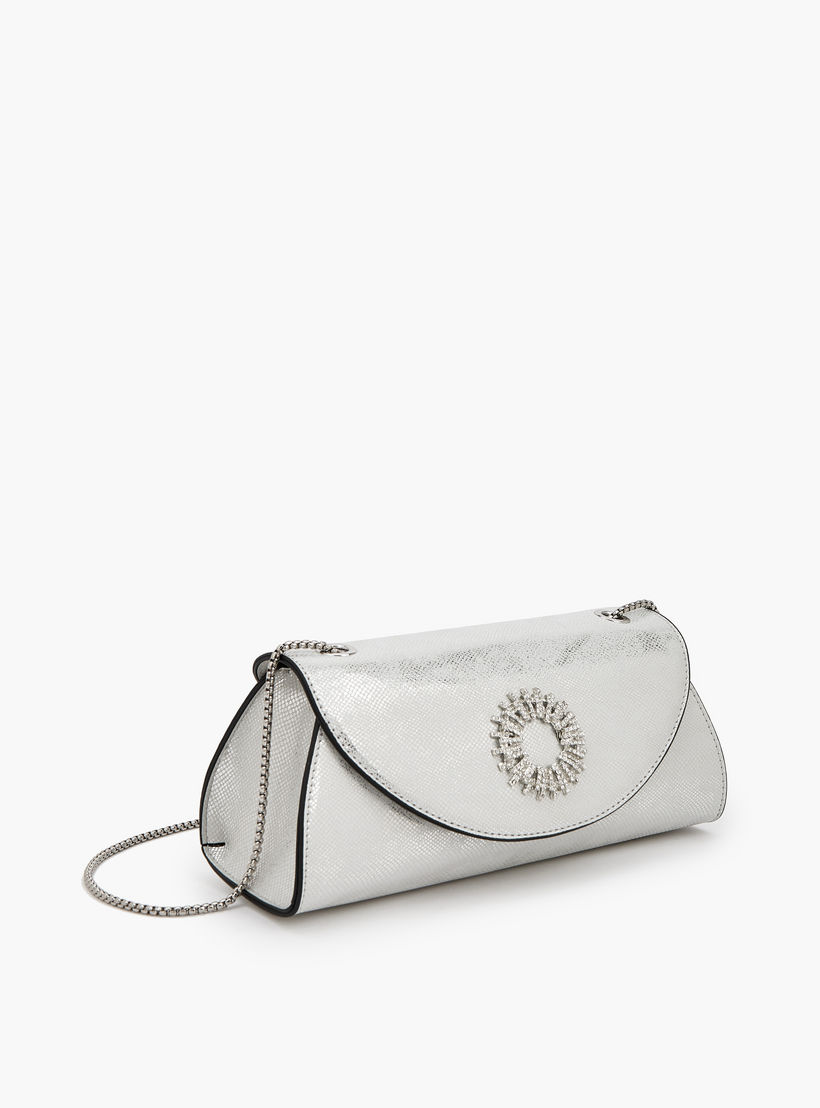 Celeste Embellished Crossbody Bag with Chain Strap-women-bagsandwallets-handbags-image-4