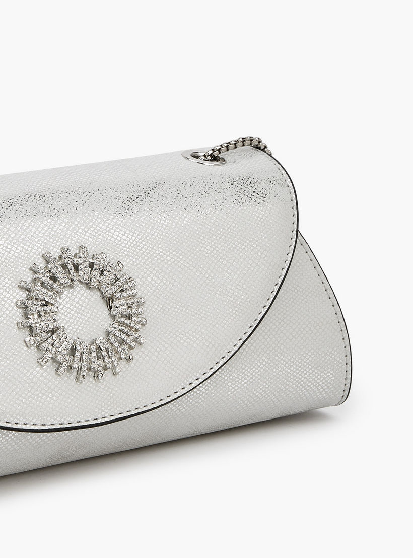 Celeste Embellished Crossbody Bag with Chain Strap-women-bagsandwallets-handbags-image-5