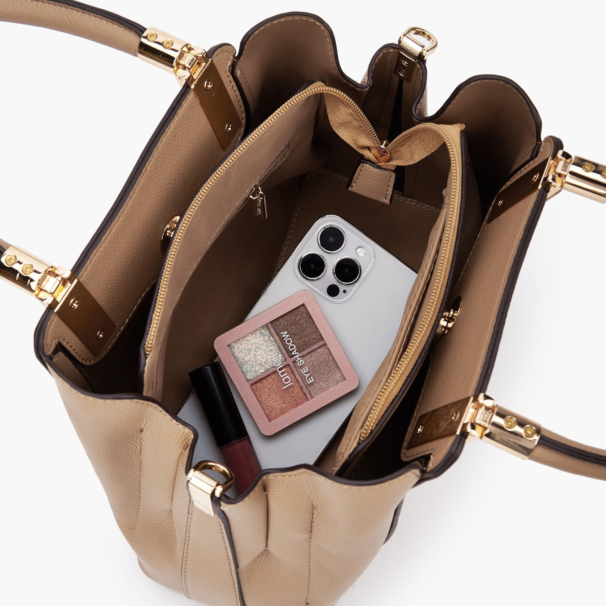شنطة توتي بارزة الملمس بحزام قابل للفصل من فلورا بيلا-women-bagsandwallets-handbags-image-7