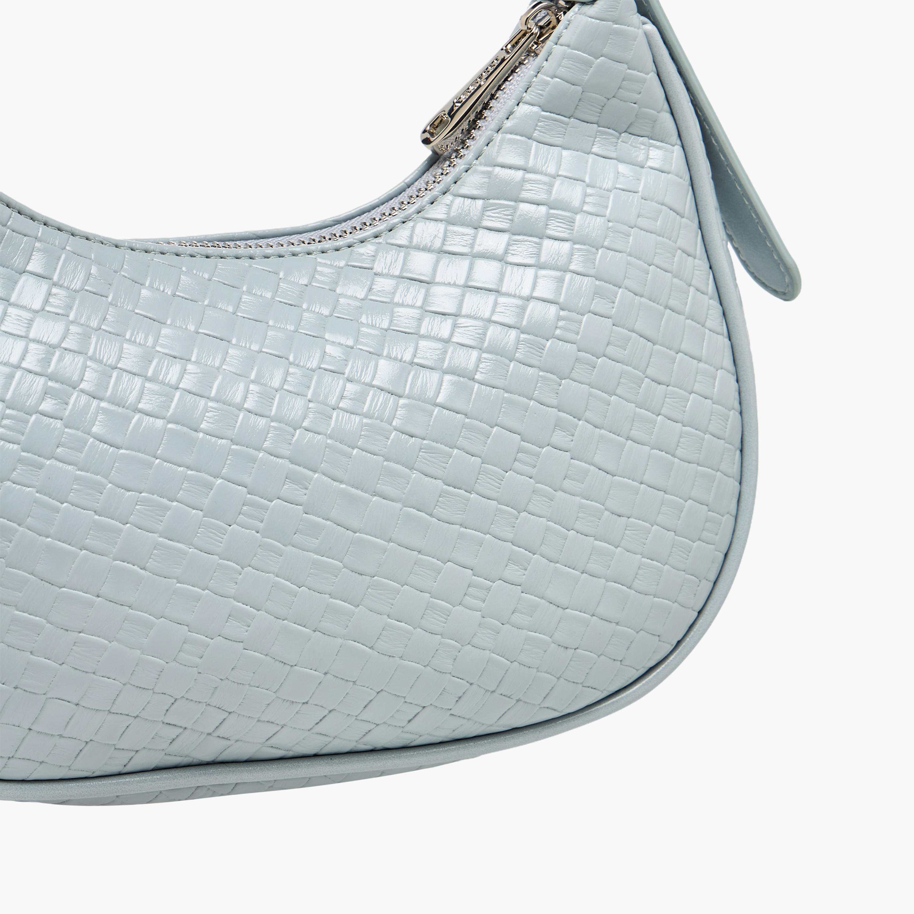 Missy Textured Shoulder Bag with Pearl Ribbon Bag Charm-women-bagsandwallets-handbags-image-6