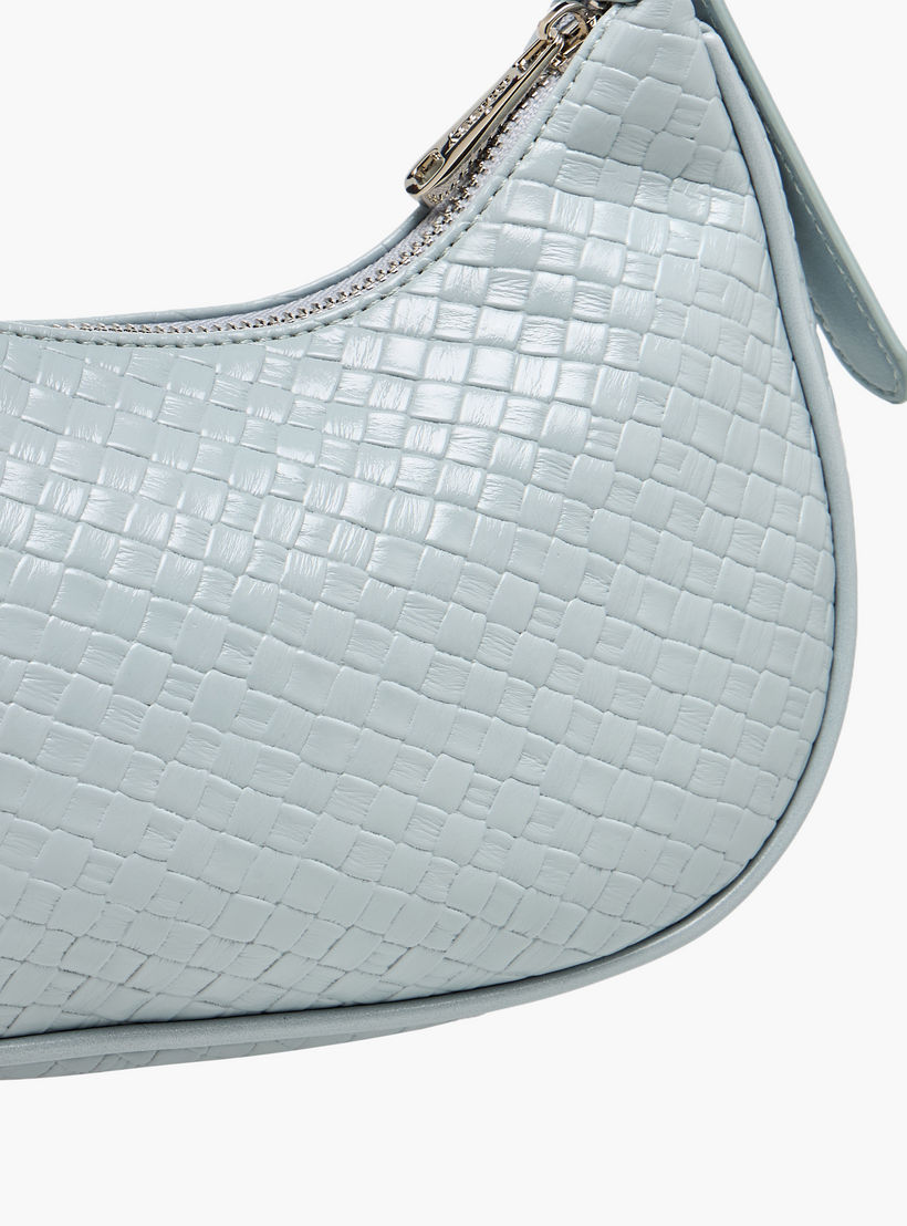 Missy Textured Shoulder Bag with Pearl Ribbon Bag Charm-women-bagsandwallets-handbags-image-6