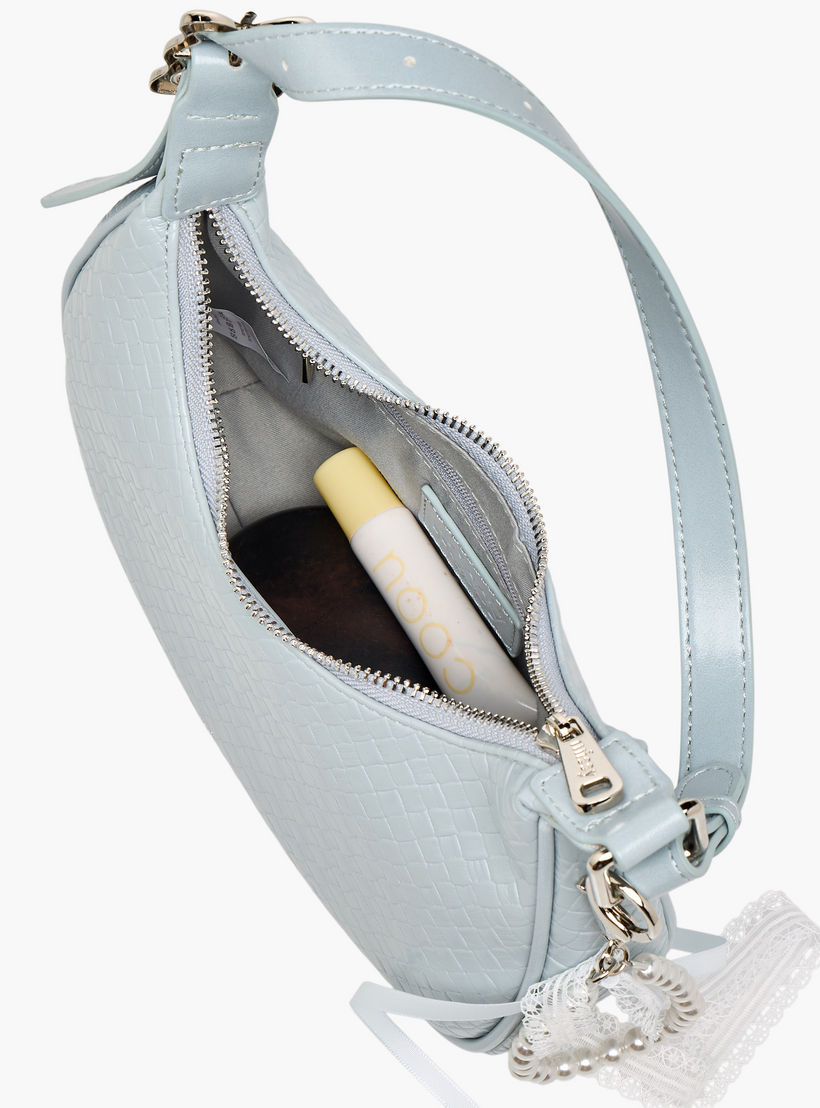 Missy Textured Shoulder Bag with Pearl Ribbon Bag Charm-women-bagsandwallets-handbags-image-8