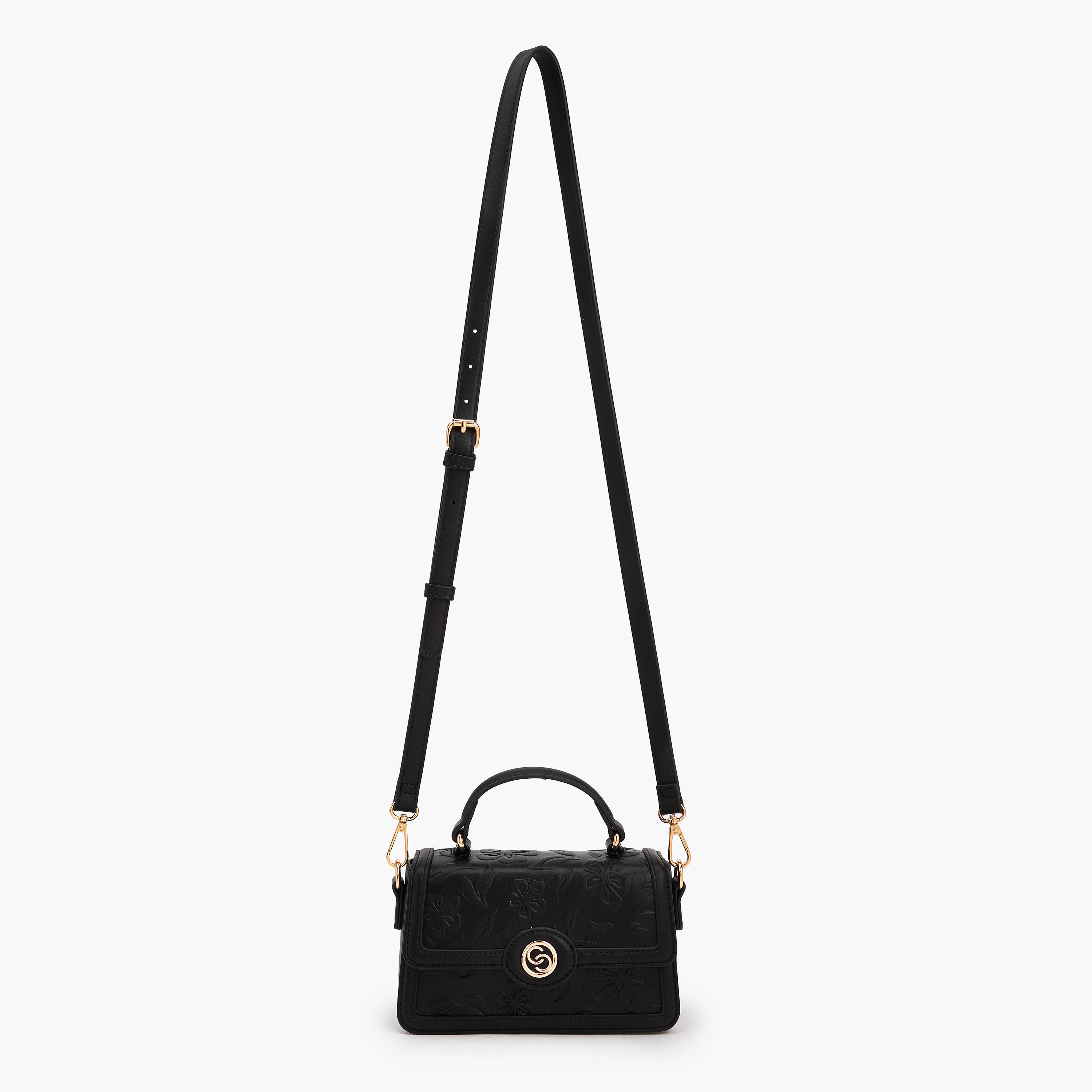 شنطة ساتشيل بنقوش زهرية وبمقبض من سيليست-women-bagsandwallets-handbags-image-2