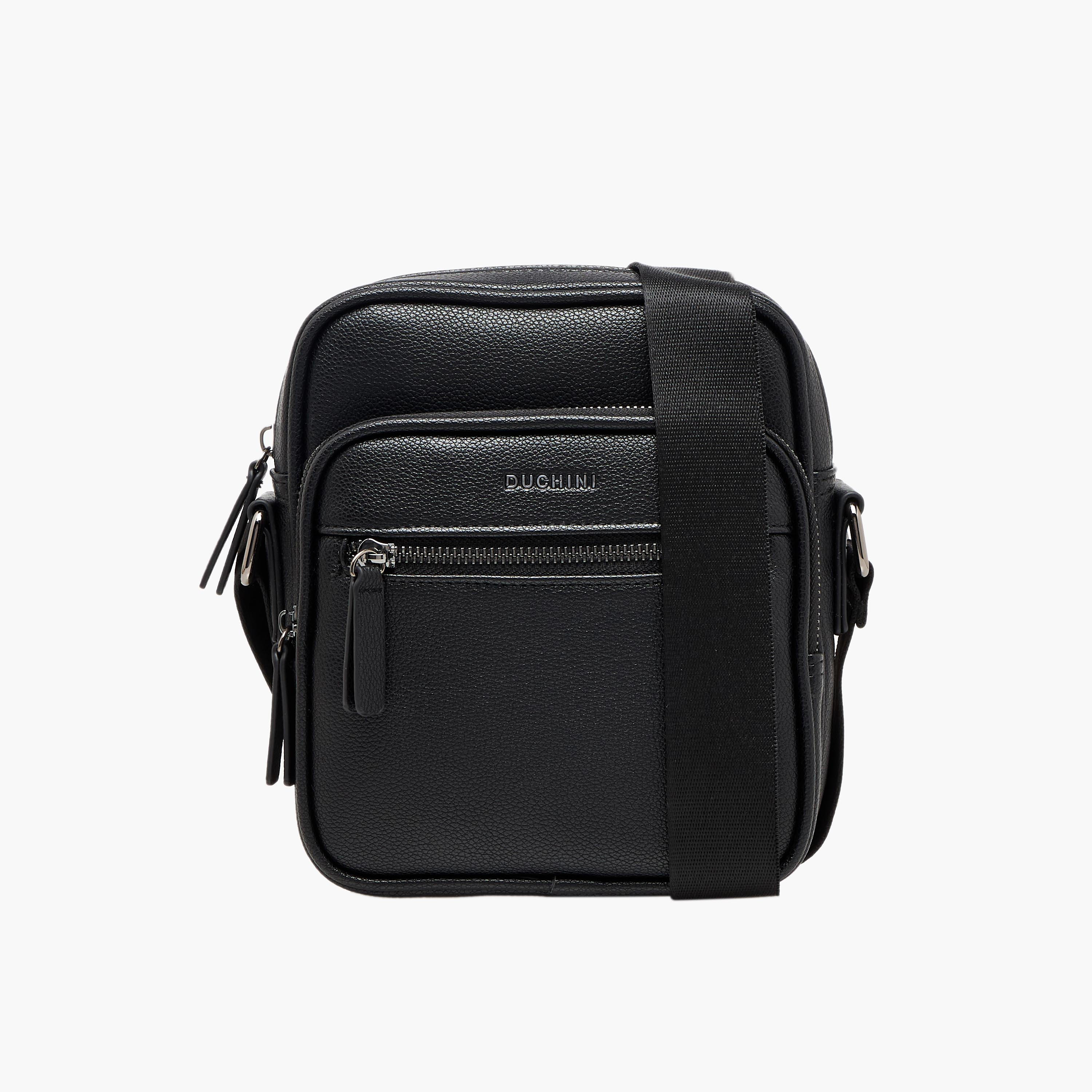 شنطة كروس بودي سادة للرجال من دوتشيني-travel-accessories-image-1
