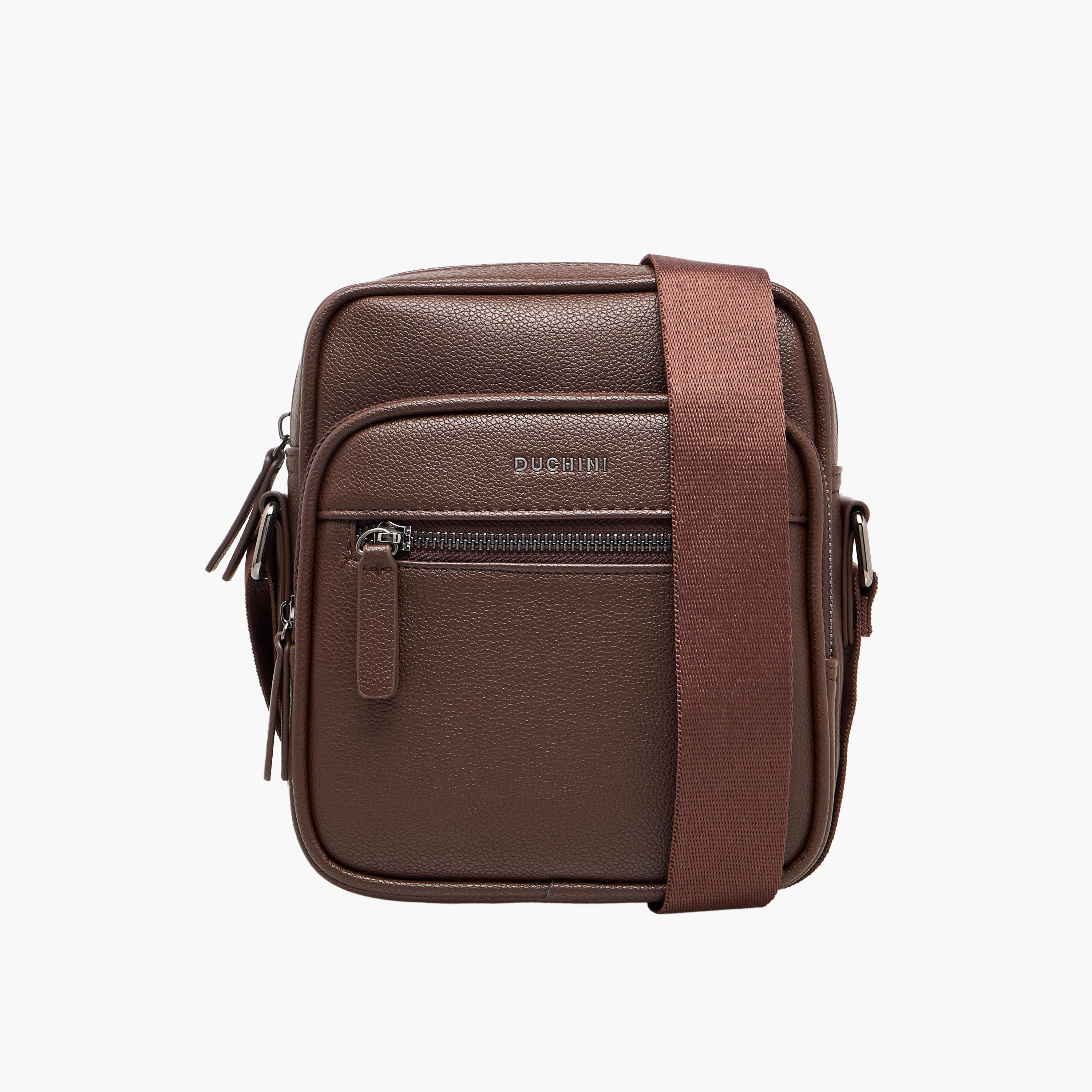 شنطة كروس بودي سادة للرجال من دوتشيني-travel-accessories-image-1