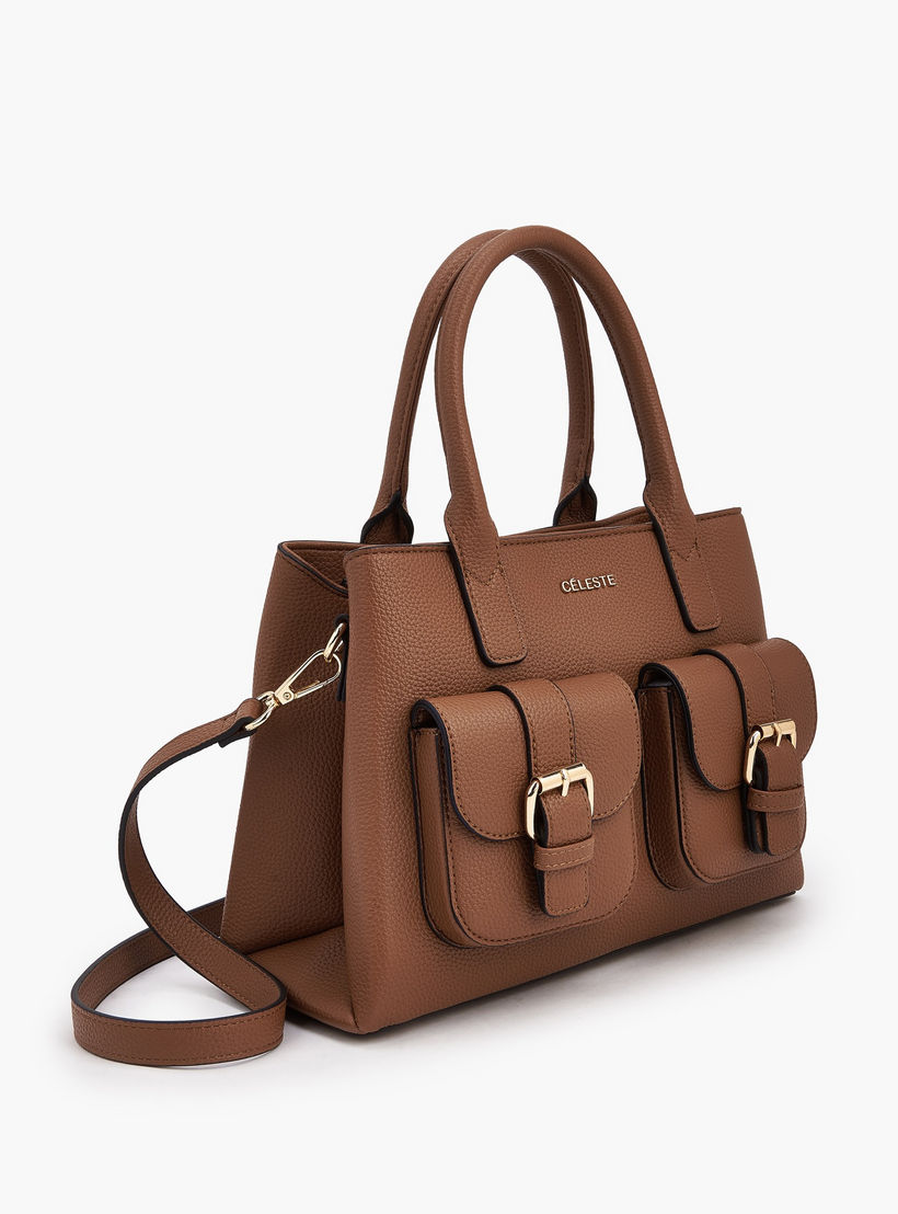 Celeste Solid Tote Bag with Handles-women-bagsandwallets-handbags-image-4