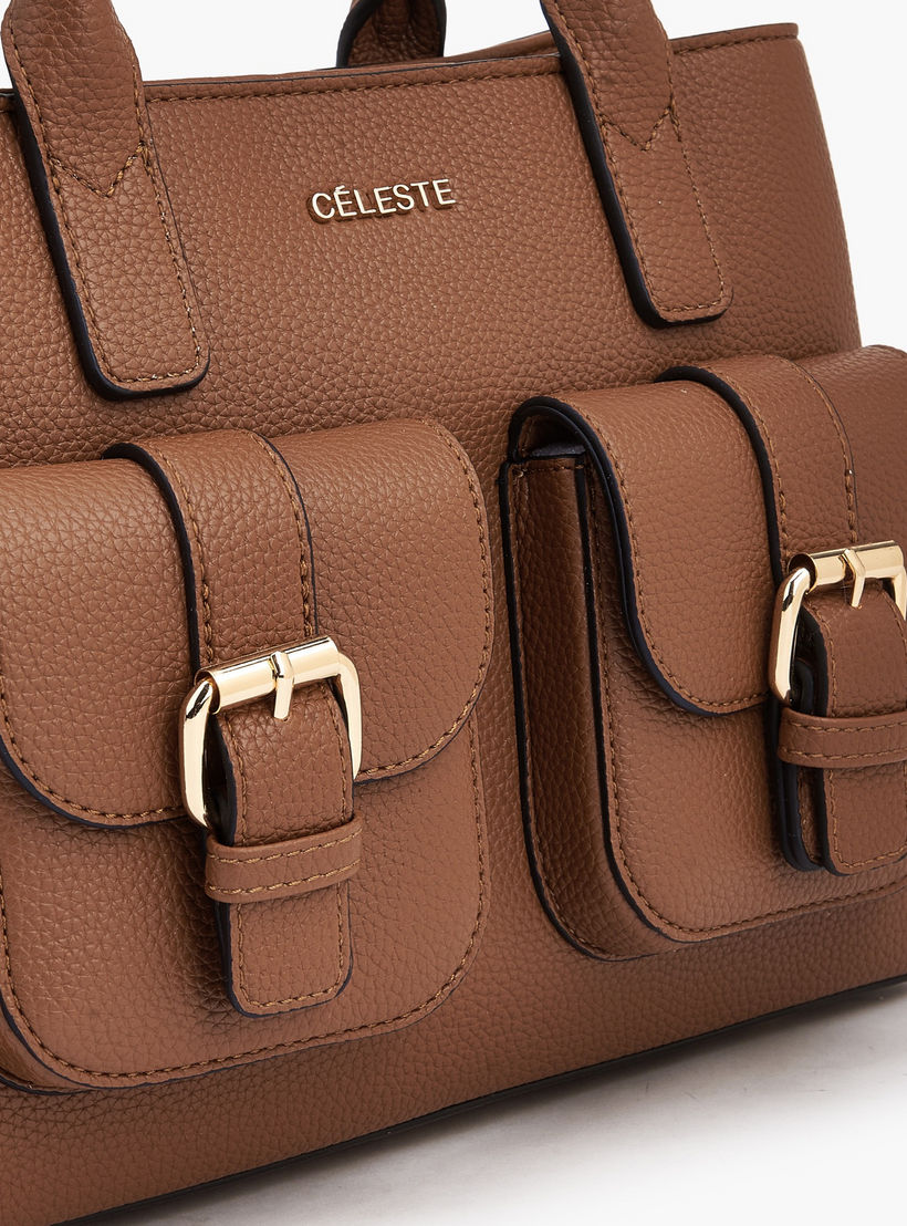 Celeste Solid Tote Bag with Handles-women-bagsandwallets-handbags-image-5