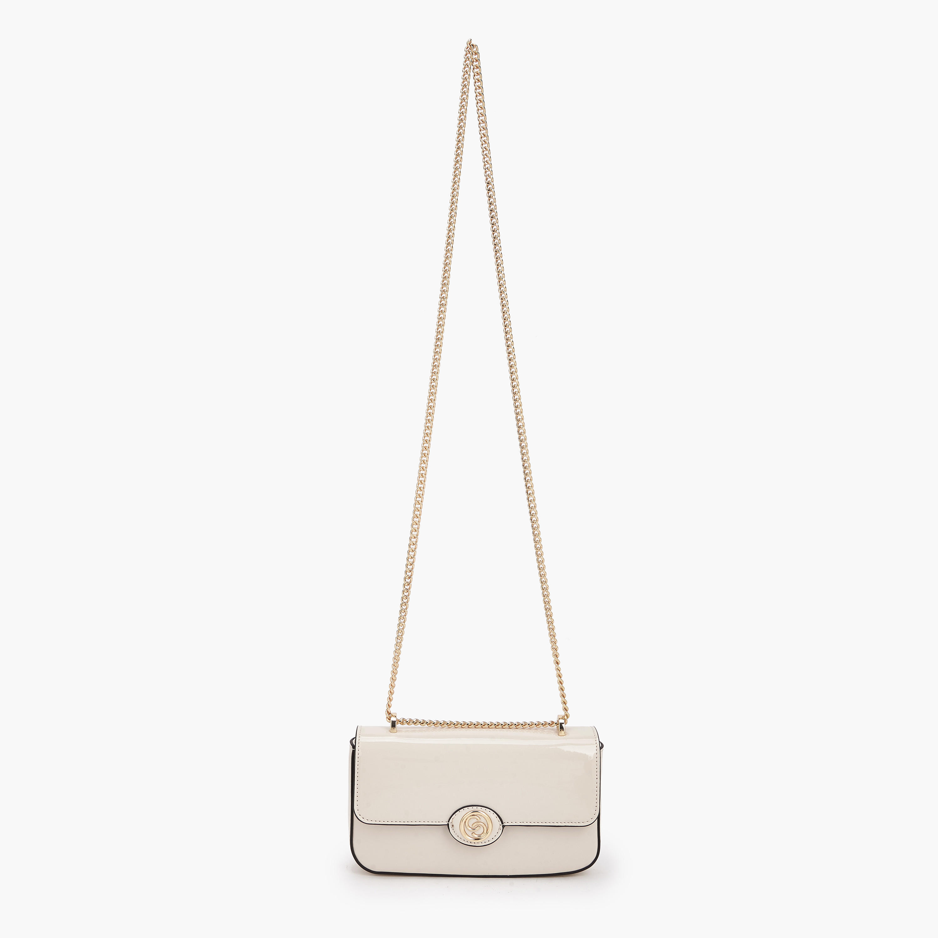 شنطة كروس بودي سادة بحزام سلسلة من سيليست-women-bagsandwallets-handbags-image-3