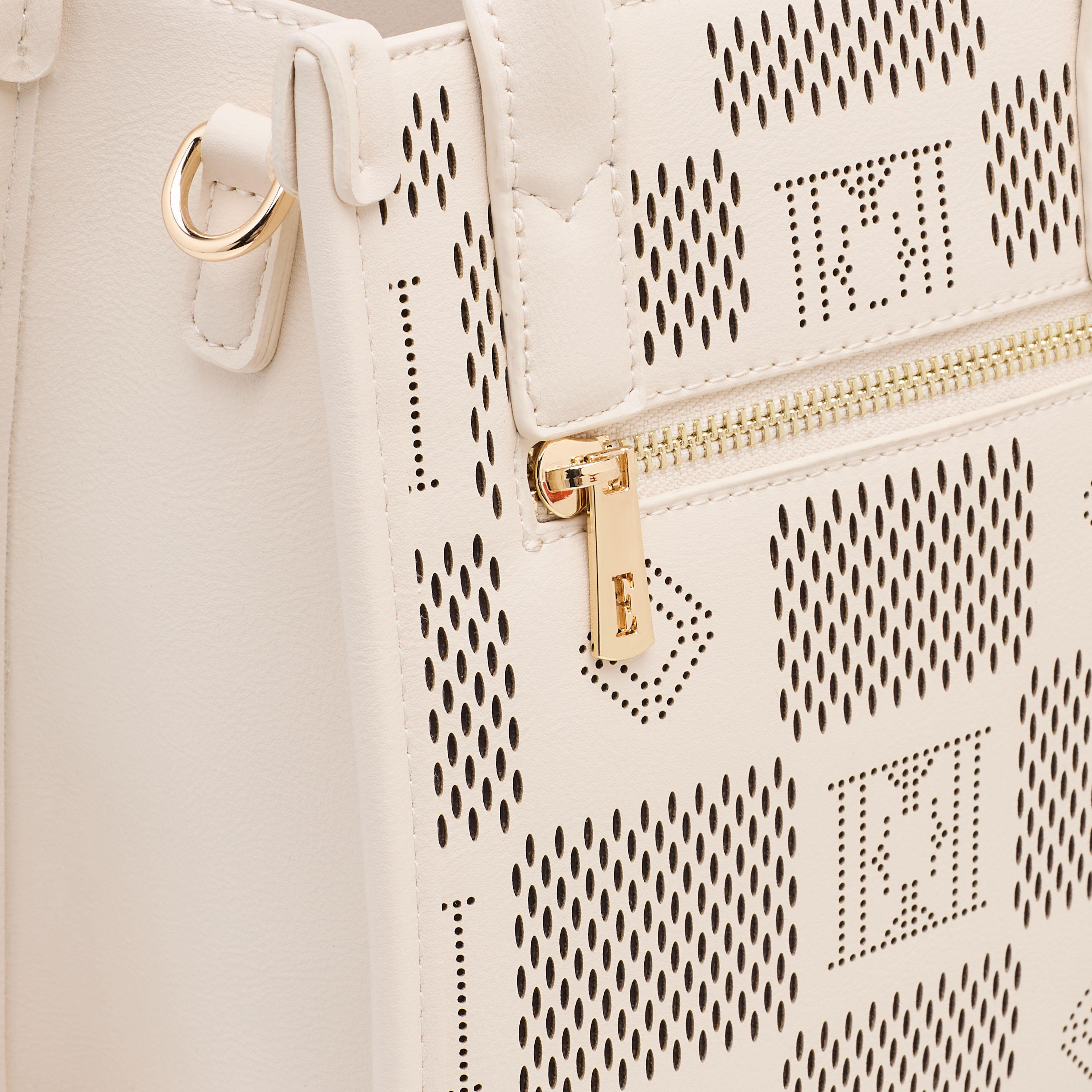 Elle Textured Tote Bag with Detachable Strap-women-bagsandwallets-handbags-image-7