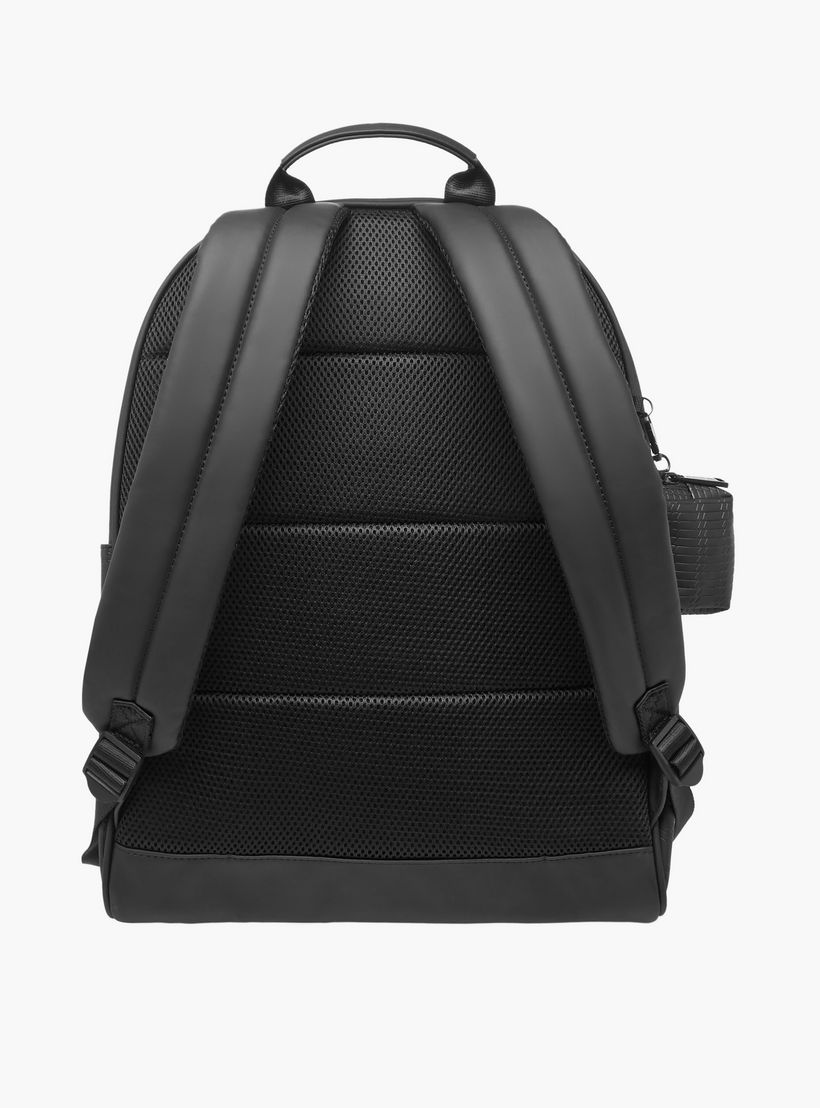 Lee Cooper Solid Backpack with Adjustable Shoulder Straps-men-bags-image-4