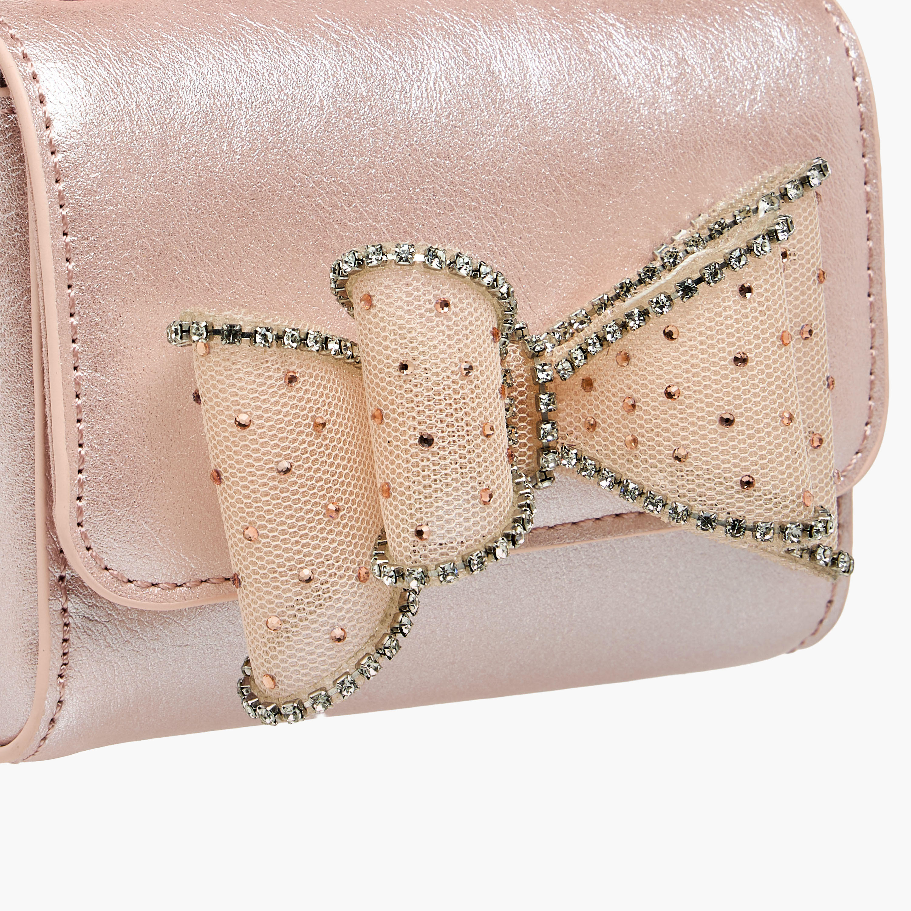 شنطة كروس بودي مزينة بحزام سلسلة من سيليست-girls-accessories-bags-image-5