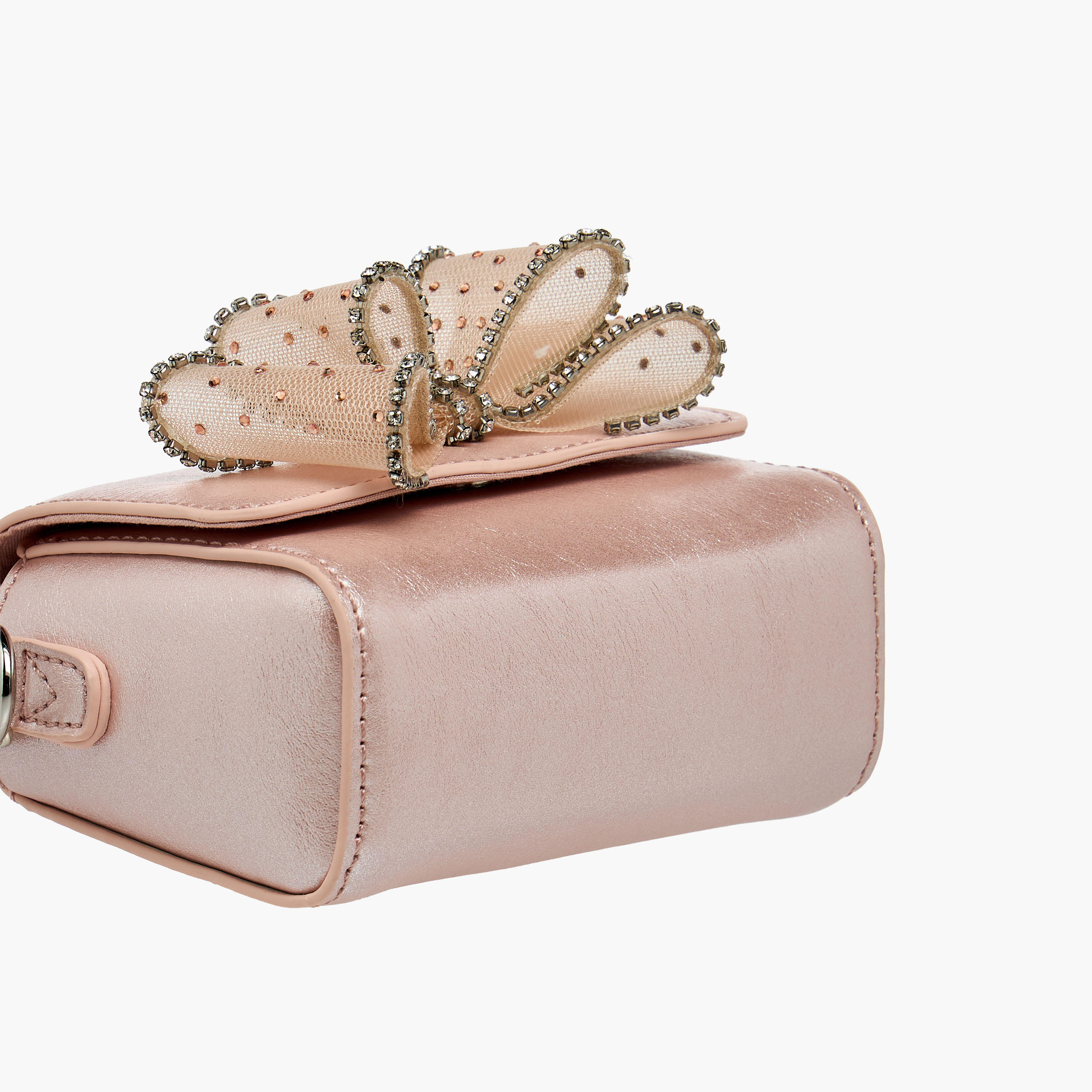 شنطة كروس بودي مزينة بحزام سلسلة من سيليست-girls-accessories-bags-image-7