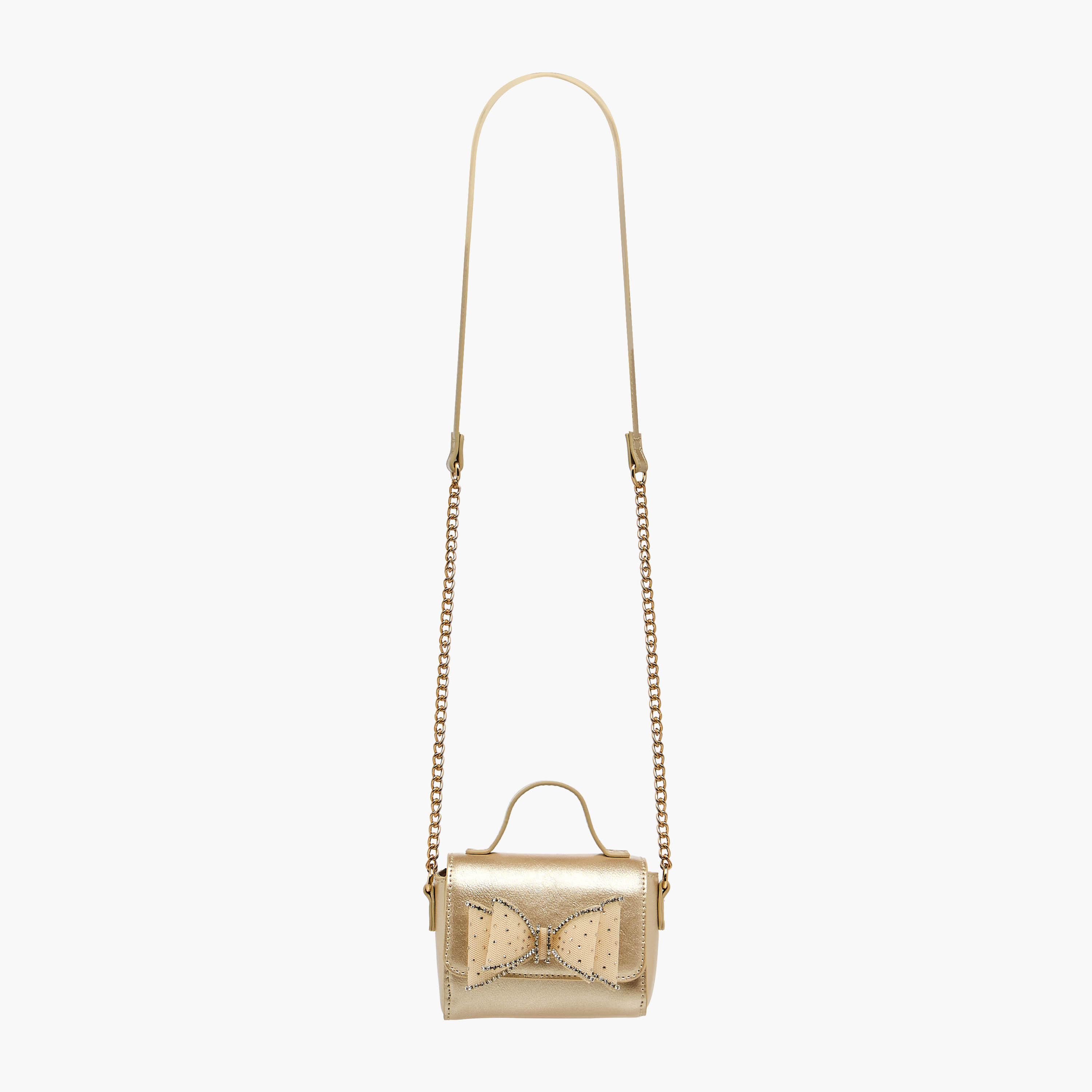شنطة كروس بودي مزينة بحزام سلسلة من سيليست-girls-accessories-bags-image-2