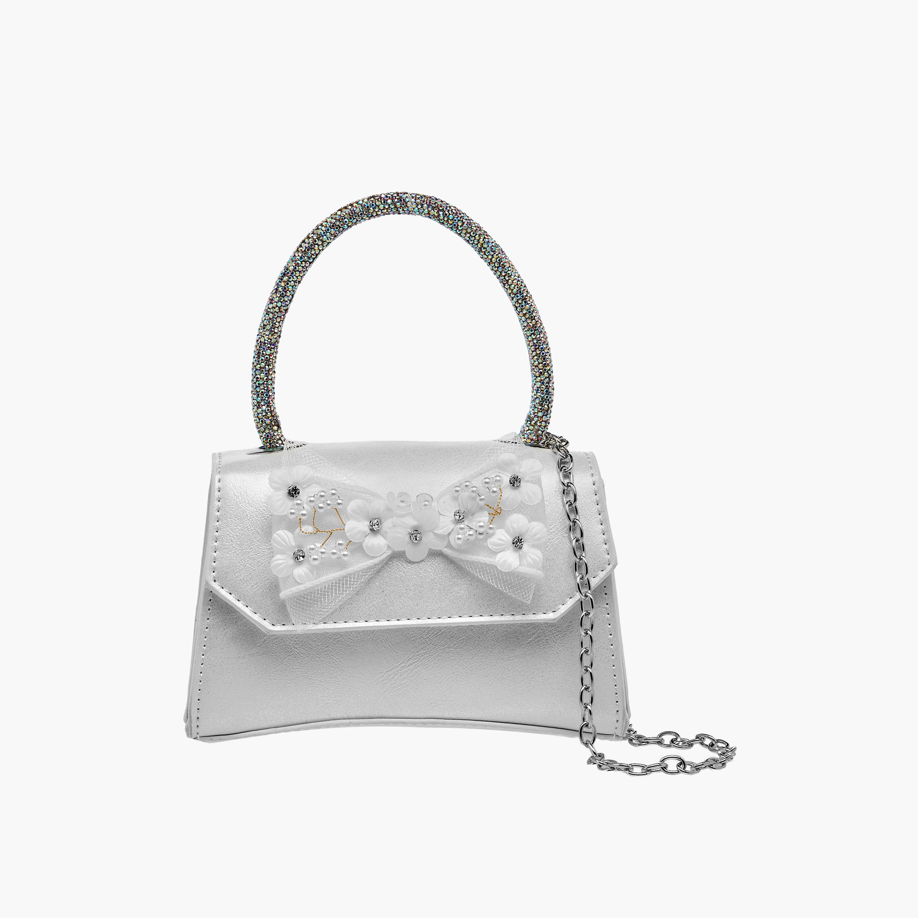 شنطة كروس بودي مزخرفة بمقبض مزين من سيليست-girls-accessories-bags-image-1