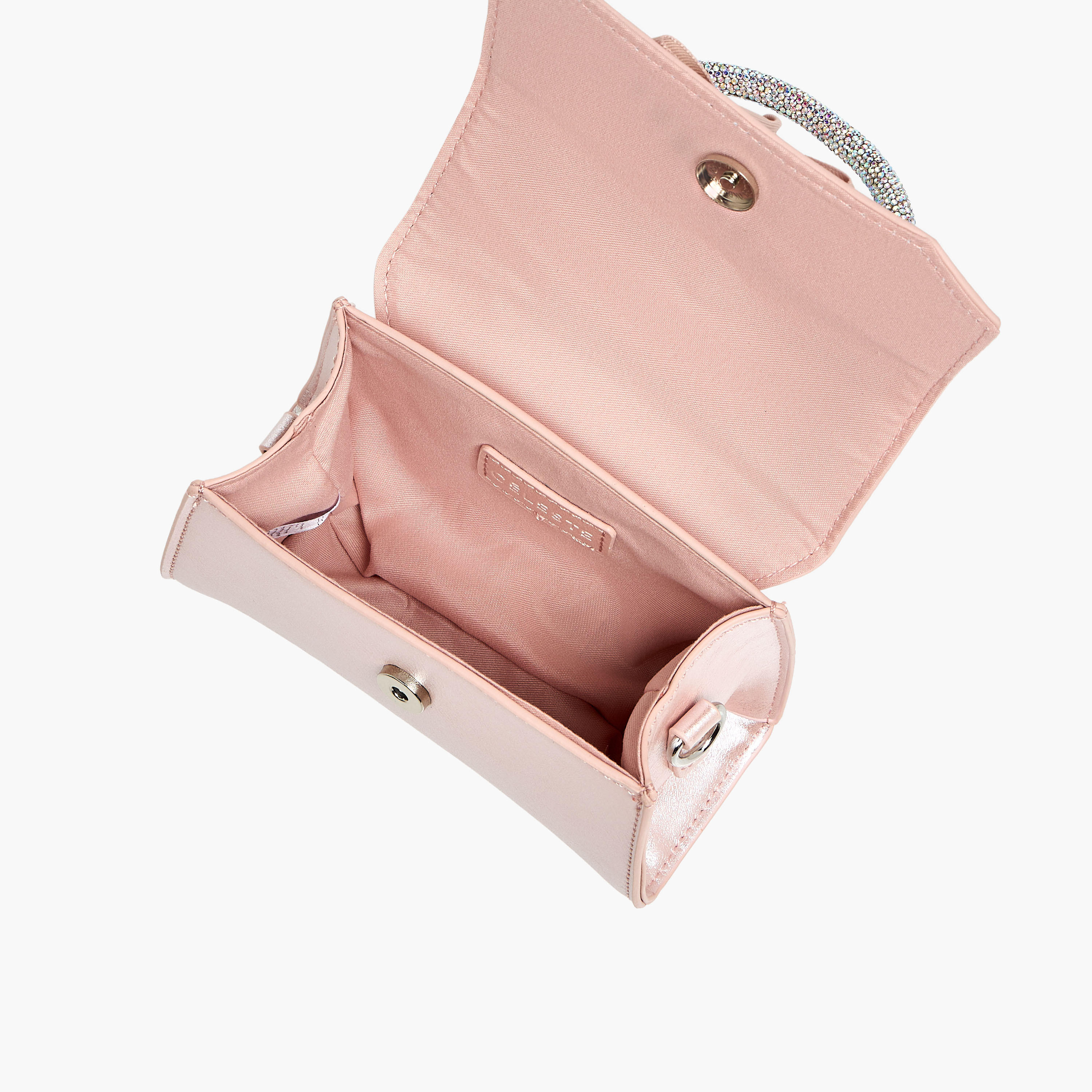 شنطة كروس بودي مزينة بفيونكة وحزام سلسلة من سيليست-girls-accessories-bags-image-8