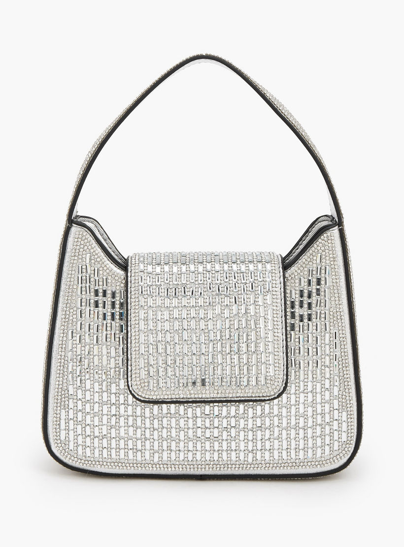 Celeste Embellished Crossbody Bag with Chain Strap-women-bagsandwallets-handbags-image-1