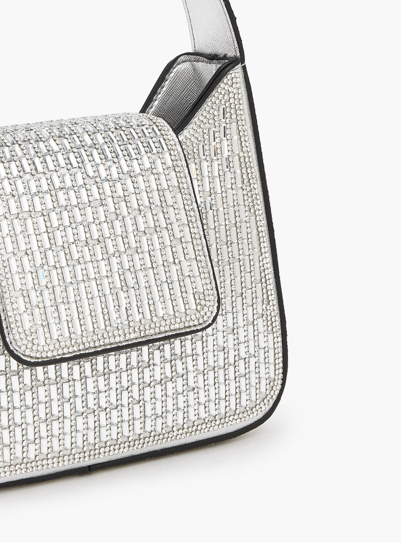 Celeste Embellished Crossbody Bag with Chain Strap-women-bagsandwallets-handbags-image-5