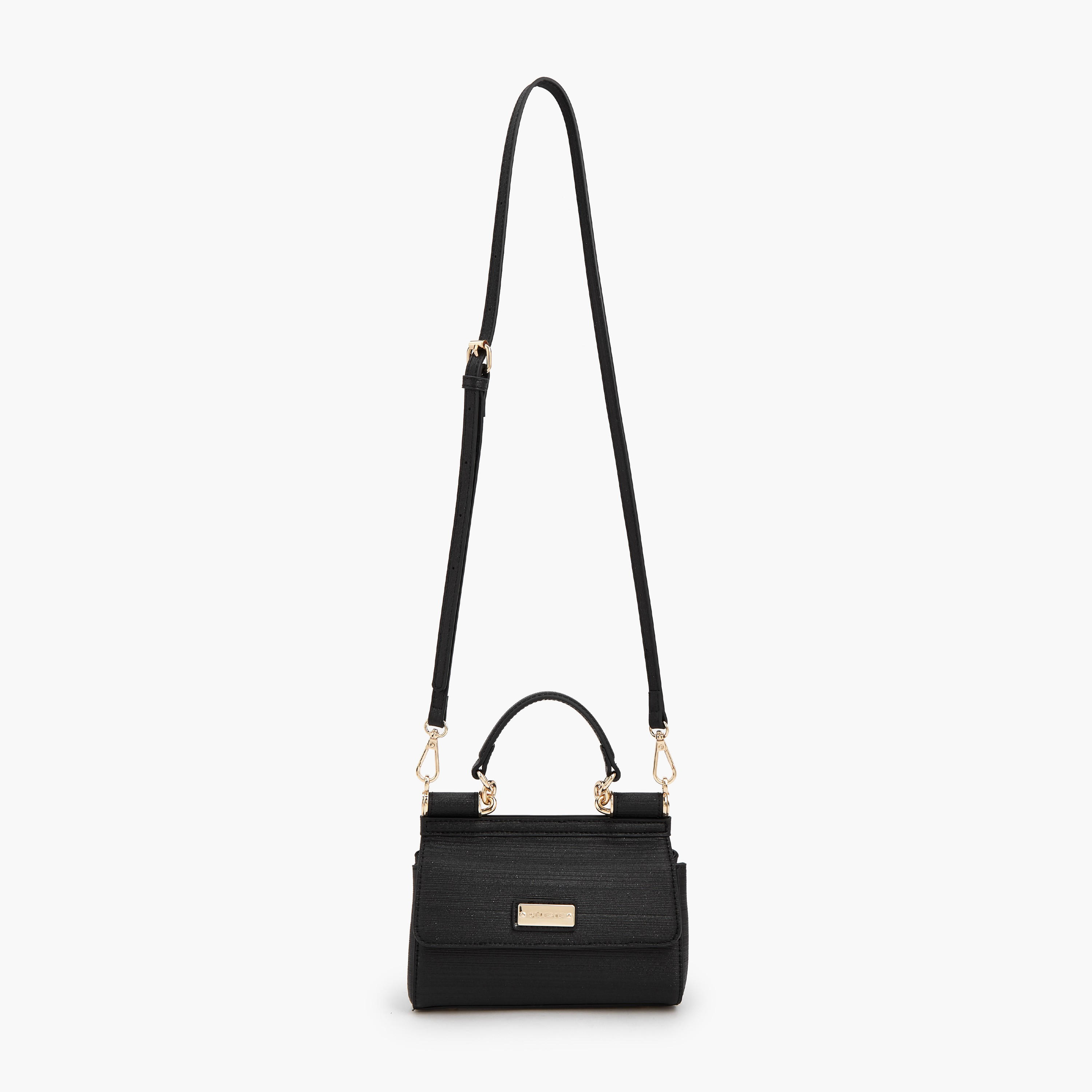 Celeste Metallic Satchel Bag with Detachable Strap-women-bagsandwallets-handbags-image-2