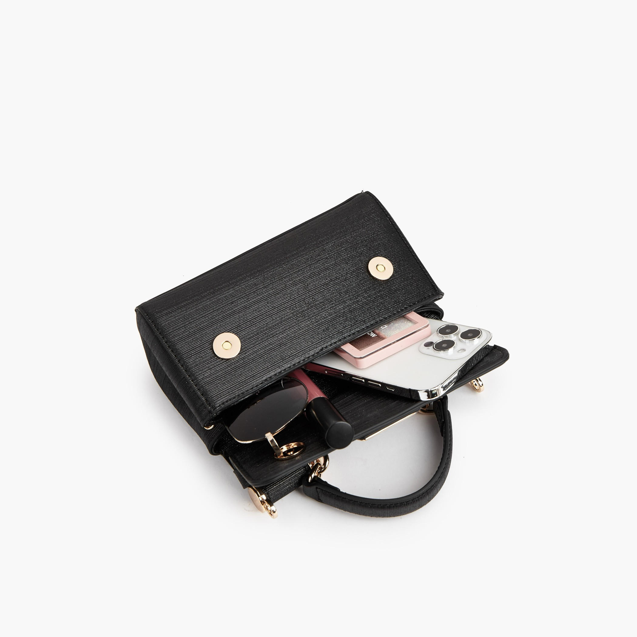 Celeste Metallic Satchel Bag with Detachable Strap-women-bagsandwallets-handbags-image-7