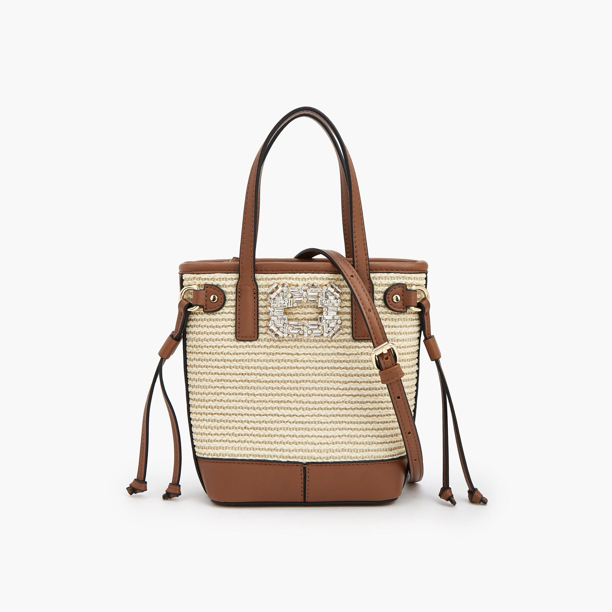 Celeste Textured Tote Bag with Detachable Strap-women-bagsandwallets-handbags-image-1