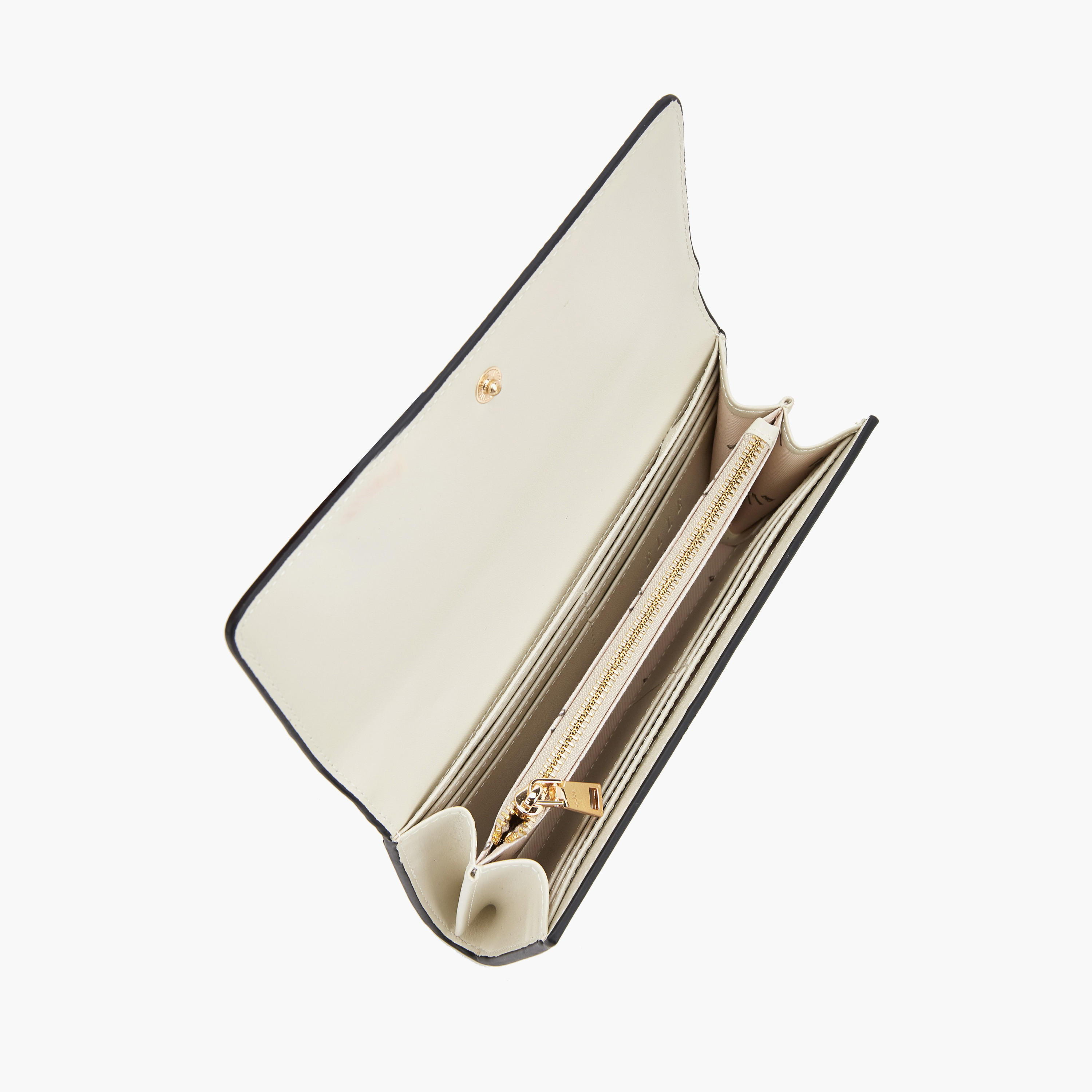 Elle Panelled Wallet with Snap Button Closure-women-bagsandwallets-wallets-image-6