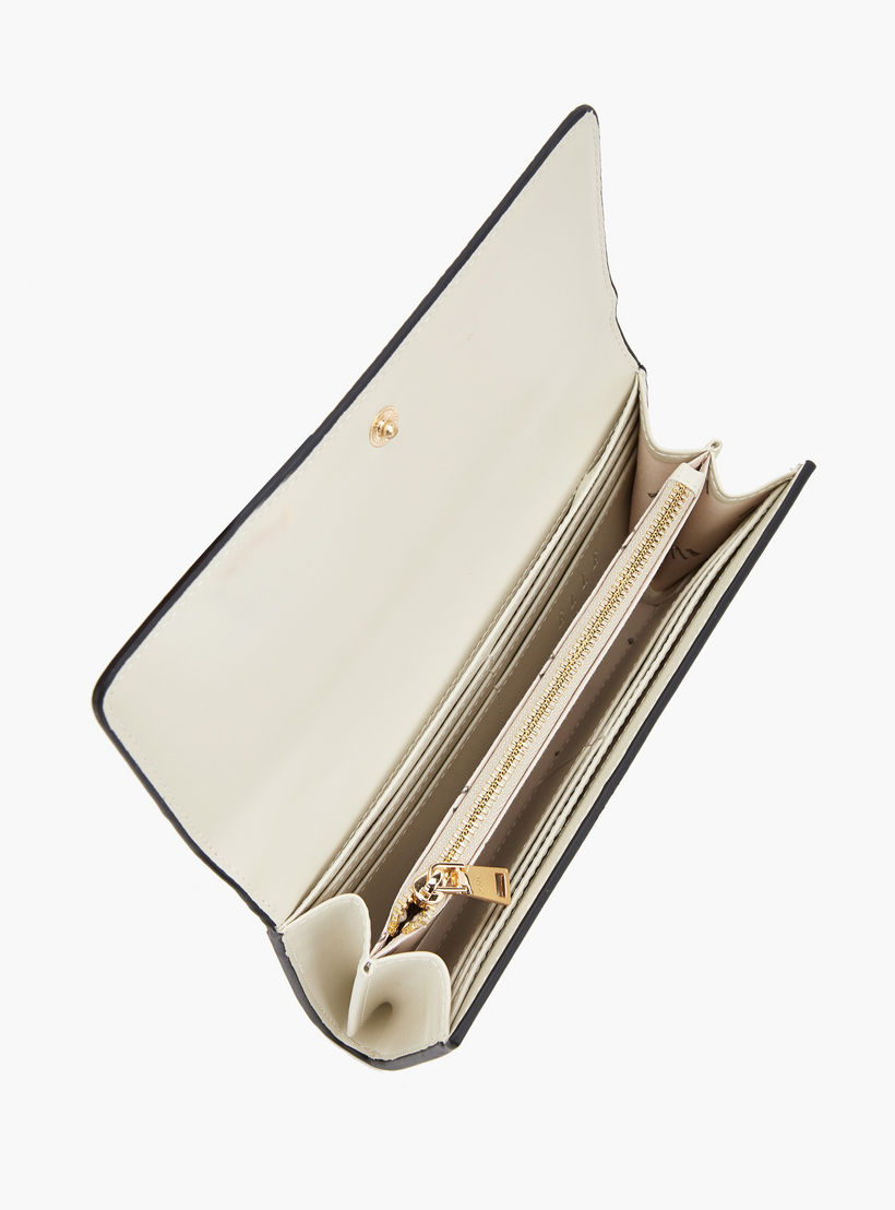 Elle Panelled Wallet with Snap Button Closure-women-bagsandwallets-wallets-image-6