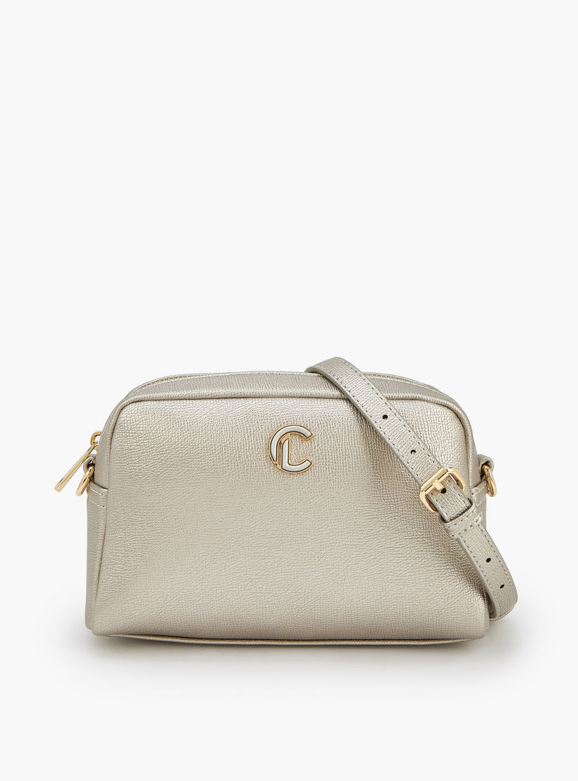 شنطة كروس بودي بارزة الملمس بسحاب إغلاق من لو كونفورت-women-bagsandwallets-handbags-image-1