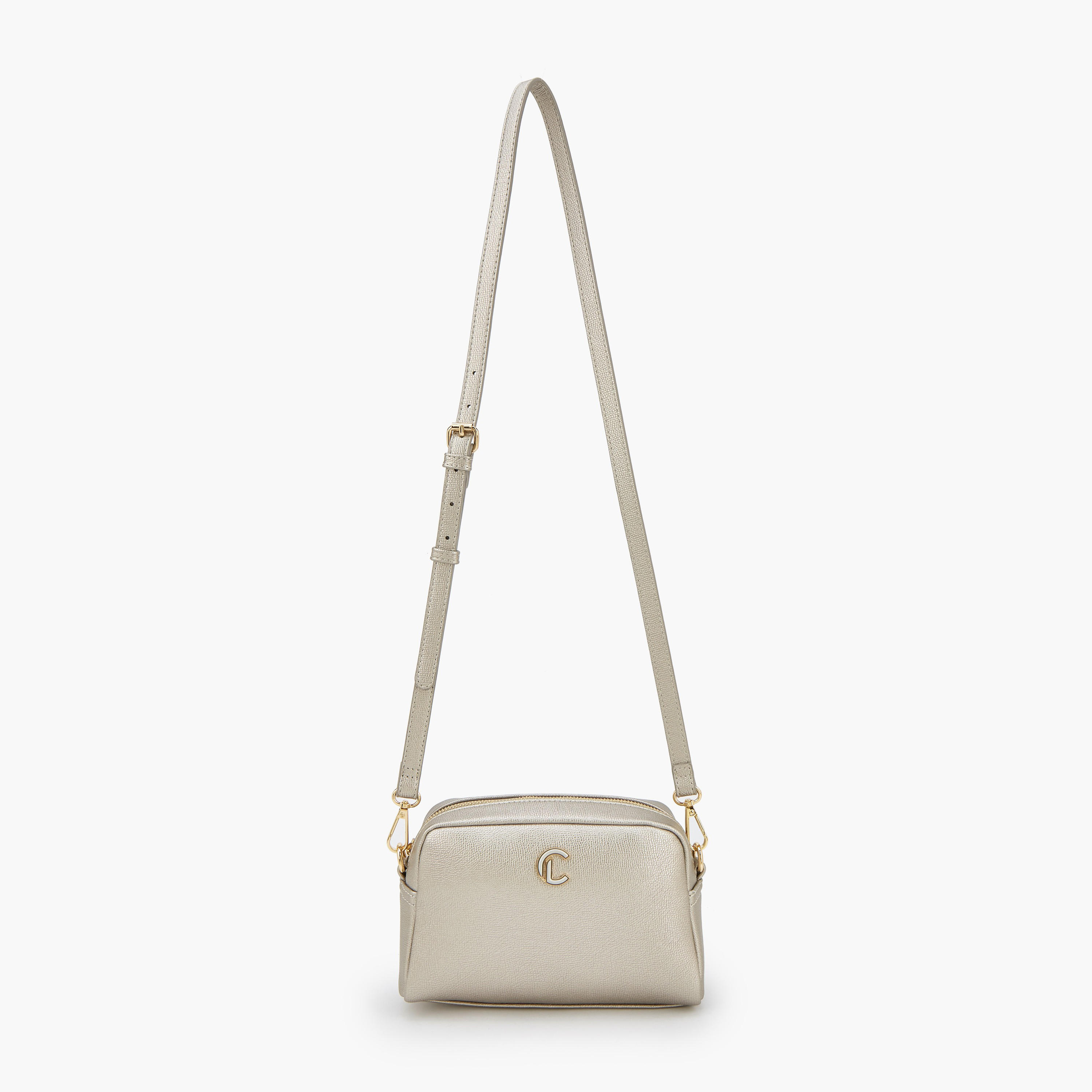 شنطة كروس بودي بارزة الملمس بسحاب إغلاق من لو كونفورت-women-bagsandwallets-handbags-image-3