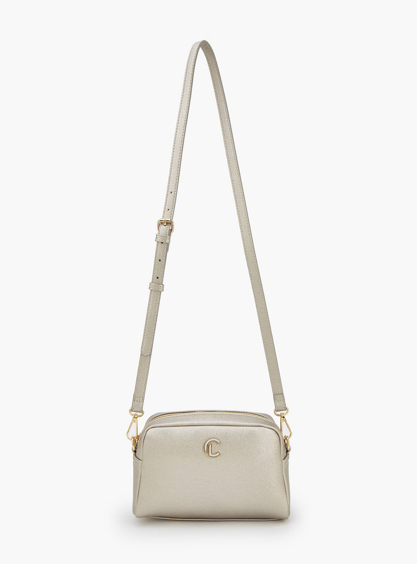 شنطة كروس بودي بارزة الملمس بسحاب إغلاق من لو كونفورت-women-bagsandwallets-handbags-image-3