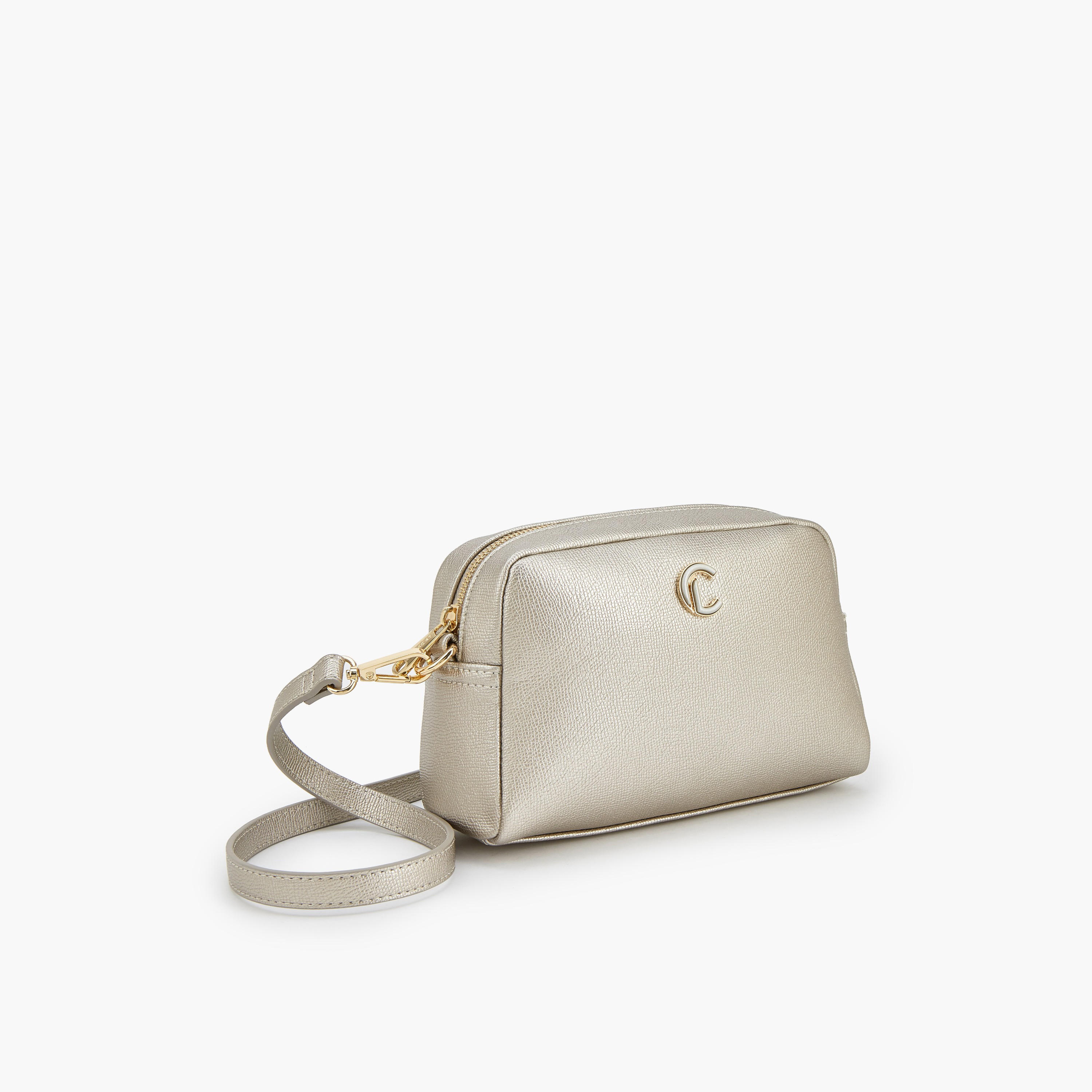 شنطة كروس بودي بارزة الملمس بسحاب إغلاق من لو كونفورت-women-bagsandwallets-handbags-image-4
