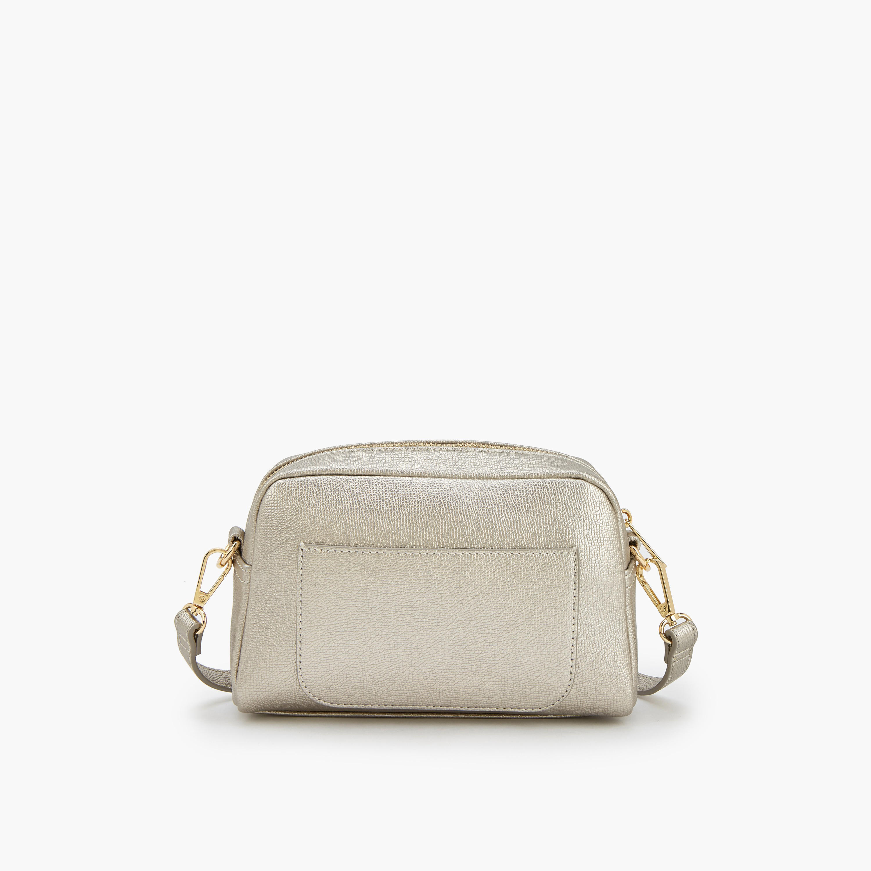 شنطة كروس بودي بارزة الملمس بسحاب إغلاق من لو كونفورت-women-bagsandwallets-handbags-image-6