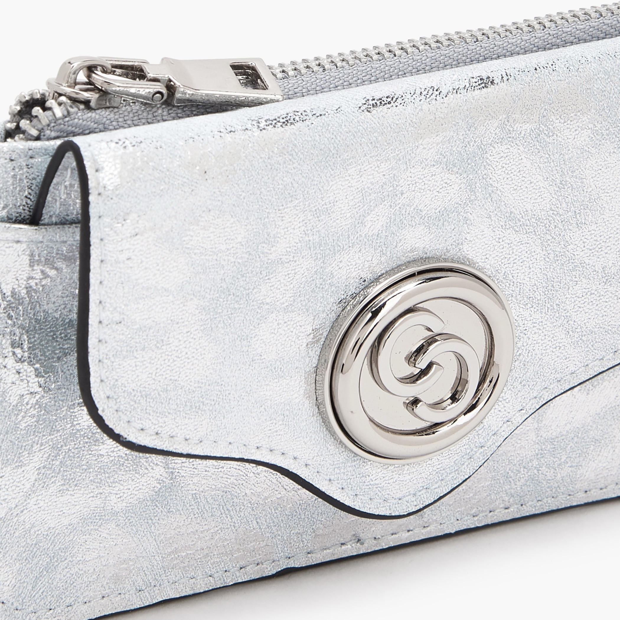 حافظة بطاقات ميتاليك بسحّاب إغلاق من سيليست-women-bagsandwallets-wallets-image-3