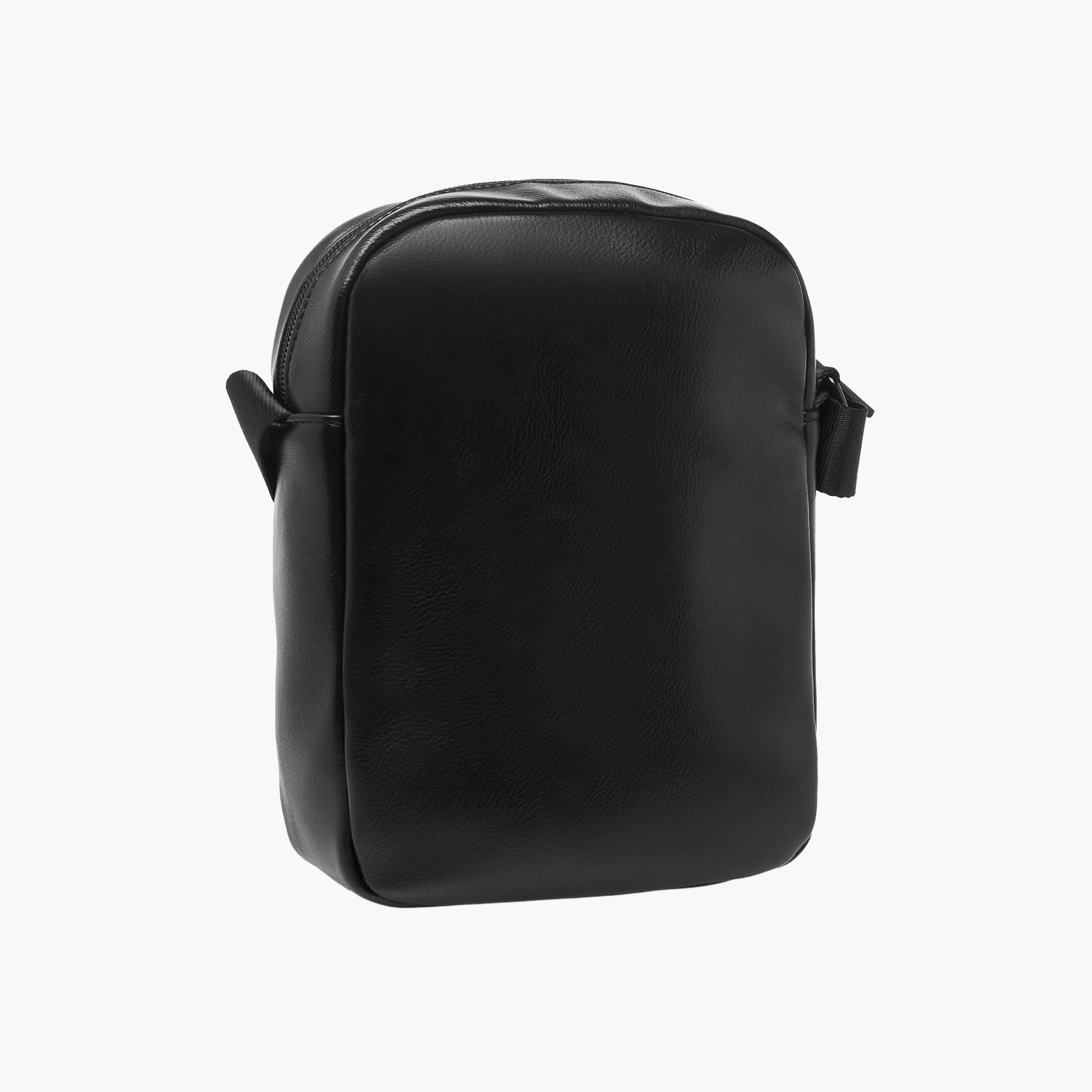 Lee Cooper Panelled Crossbody Bag with Zip Closure-travel-accessories-image-4