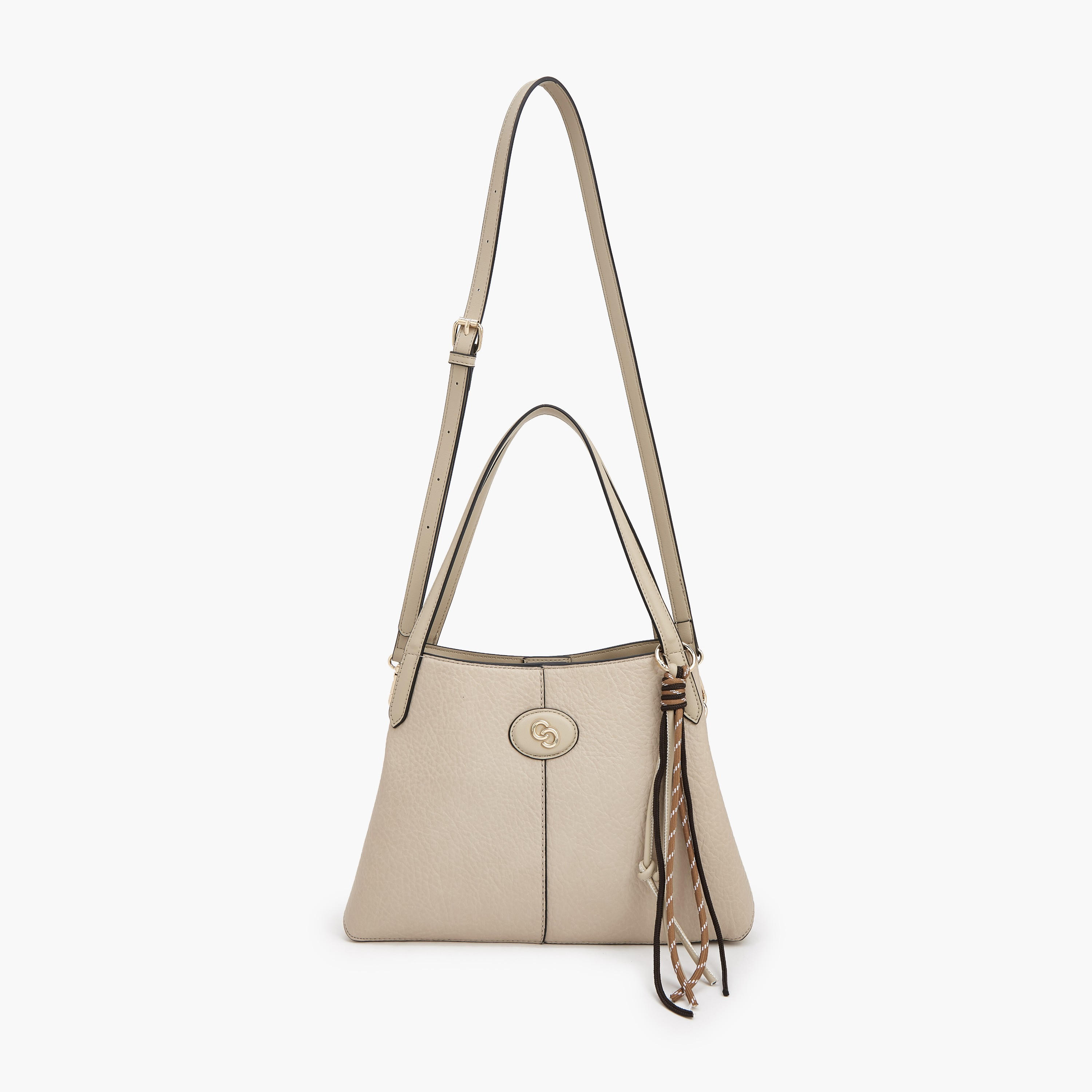 شنطة كتف بارزة الملمس بحزام قابل للفصل من سيليست-women-bagsandwallets-handbags-image-3