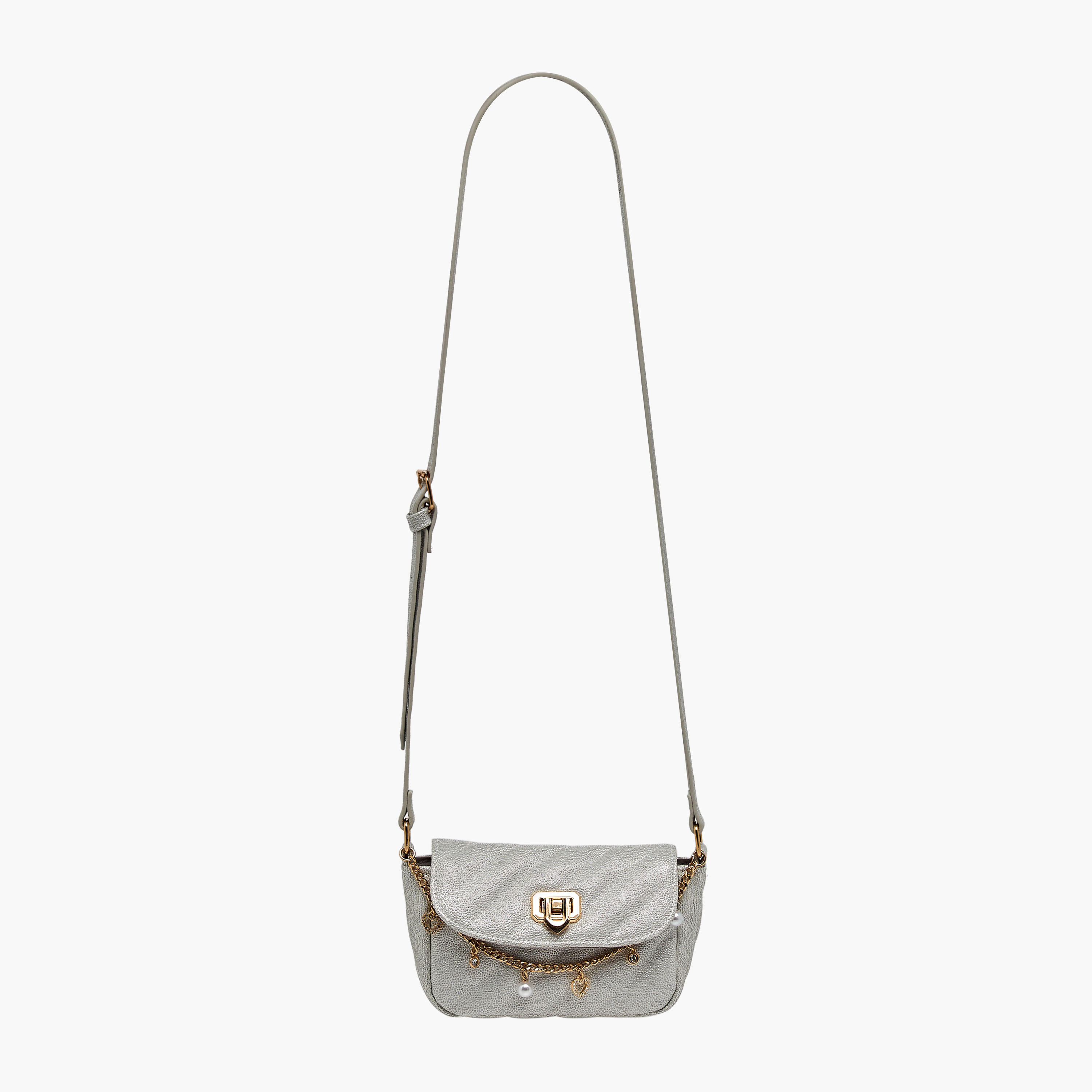 Celeste Charm Embellished Crossbody Bag with Adjustable Strap-girls-accessories-bags-image-2