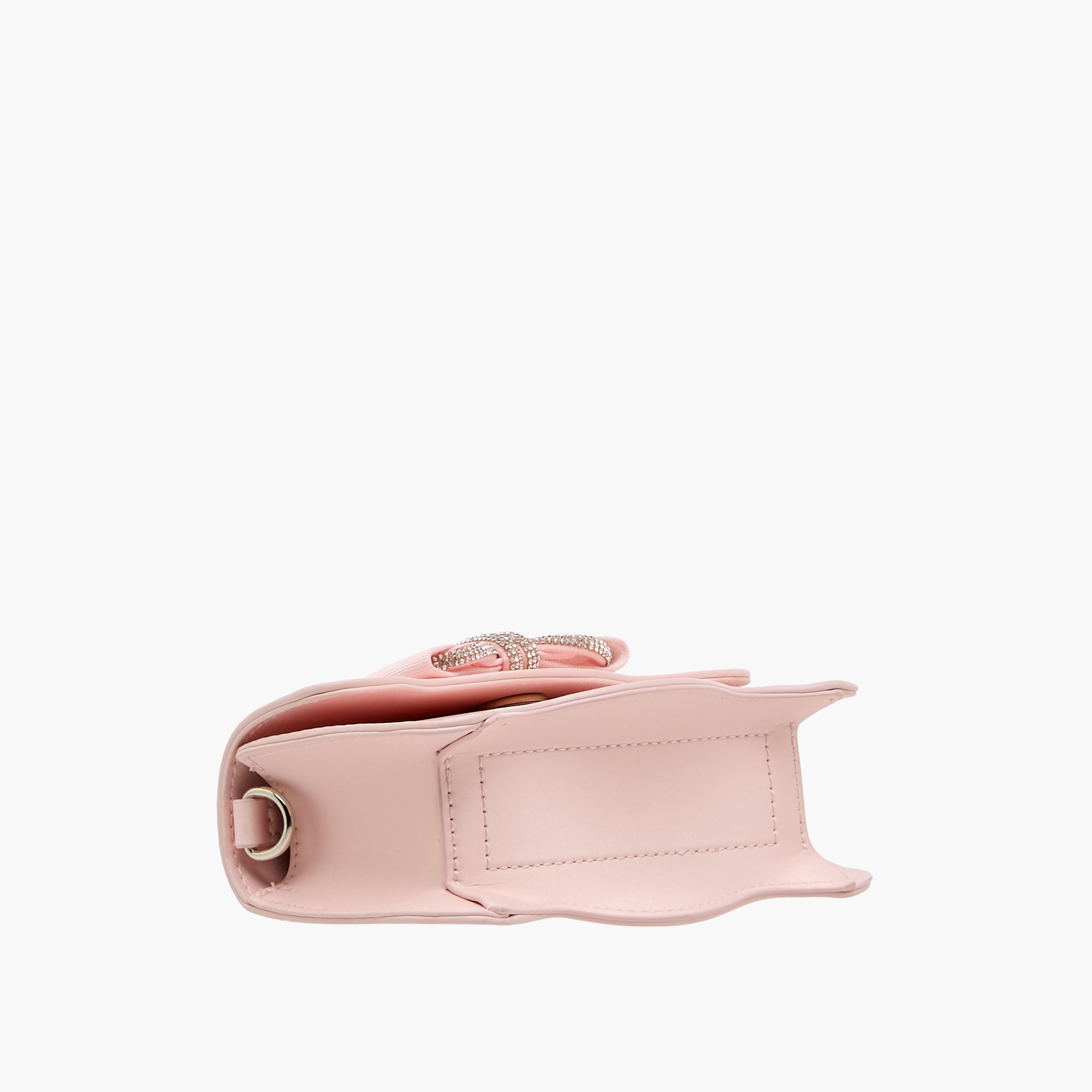 Celeste Scalloped Bow Embellished Crossbody Bag with Chain Strap-girls-accessories-bags-image-7