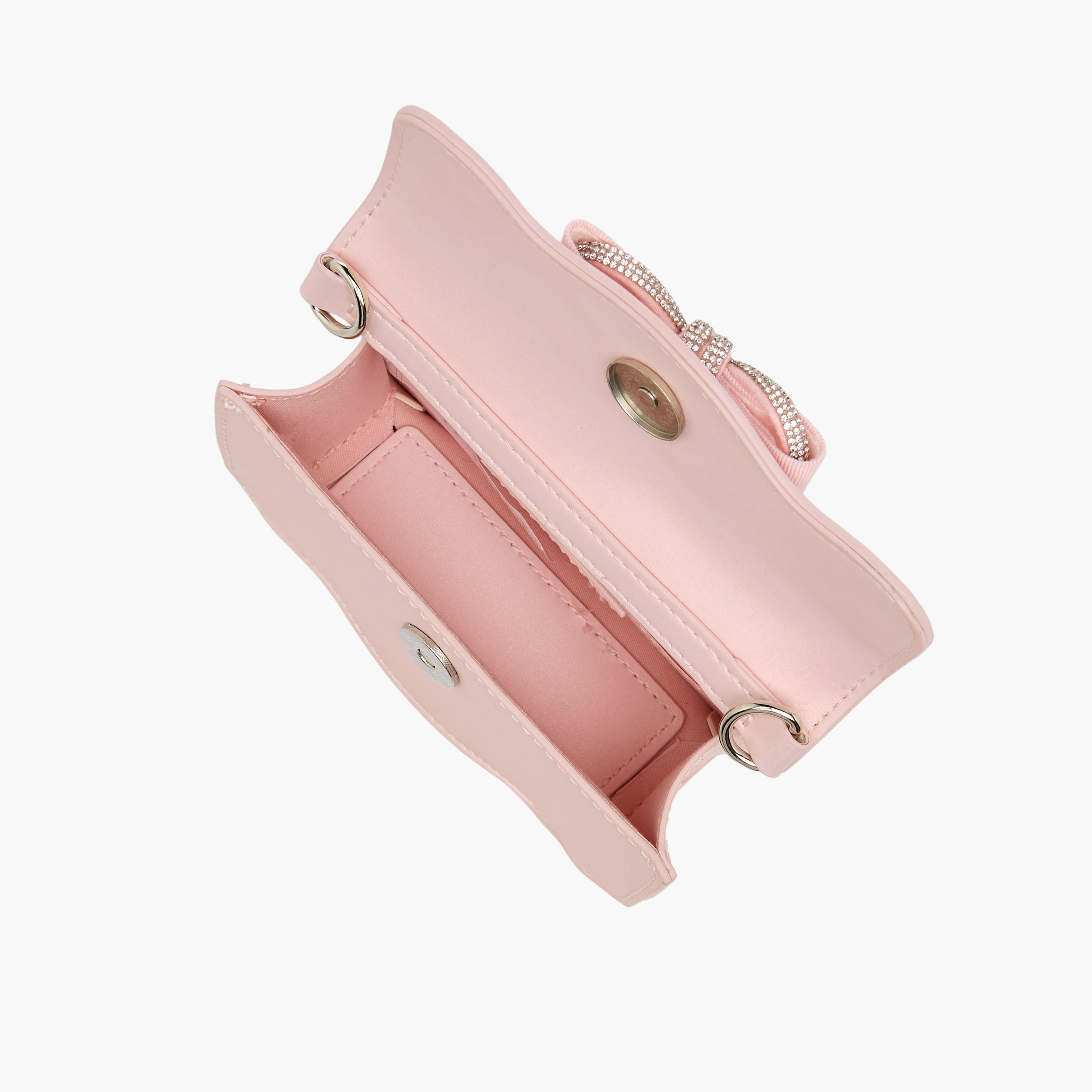 Celeste Scalloped Bow Embellished Crossbody Bag with Chain Strap-girls-accessories-bags-image-8
