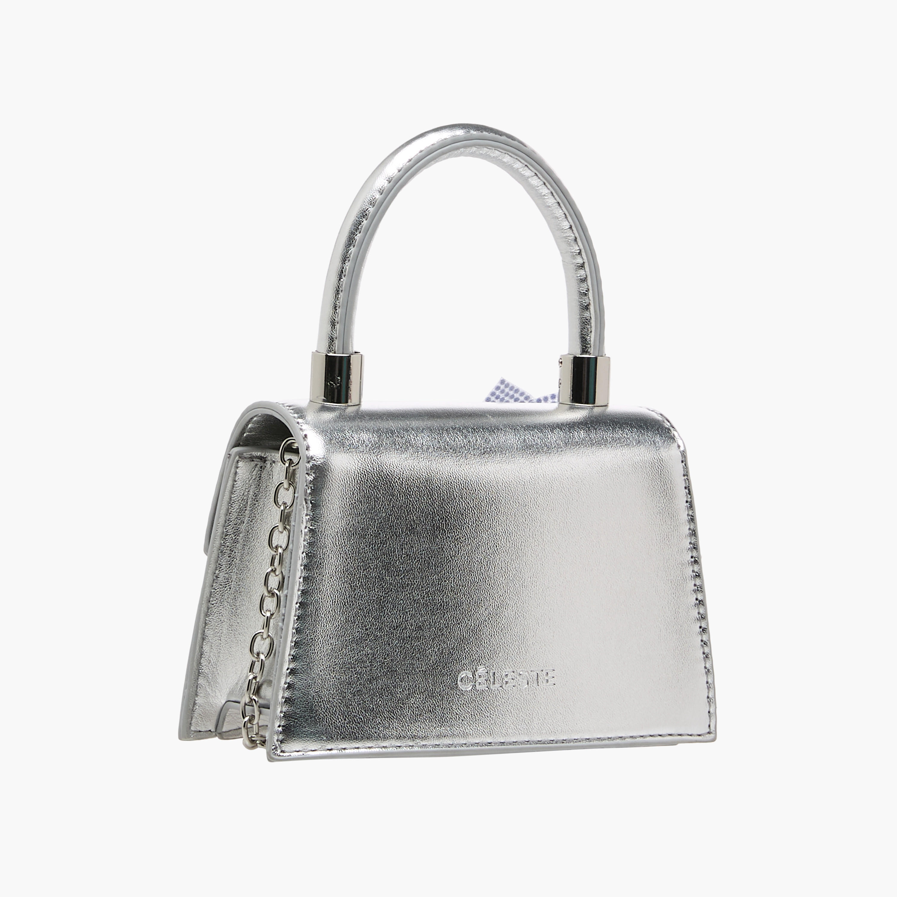 شنطة كروس بودي مزينة بحزام سلسلة من سيليست-girls-accessories-bags-image-3