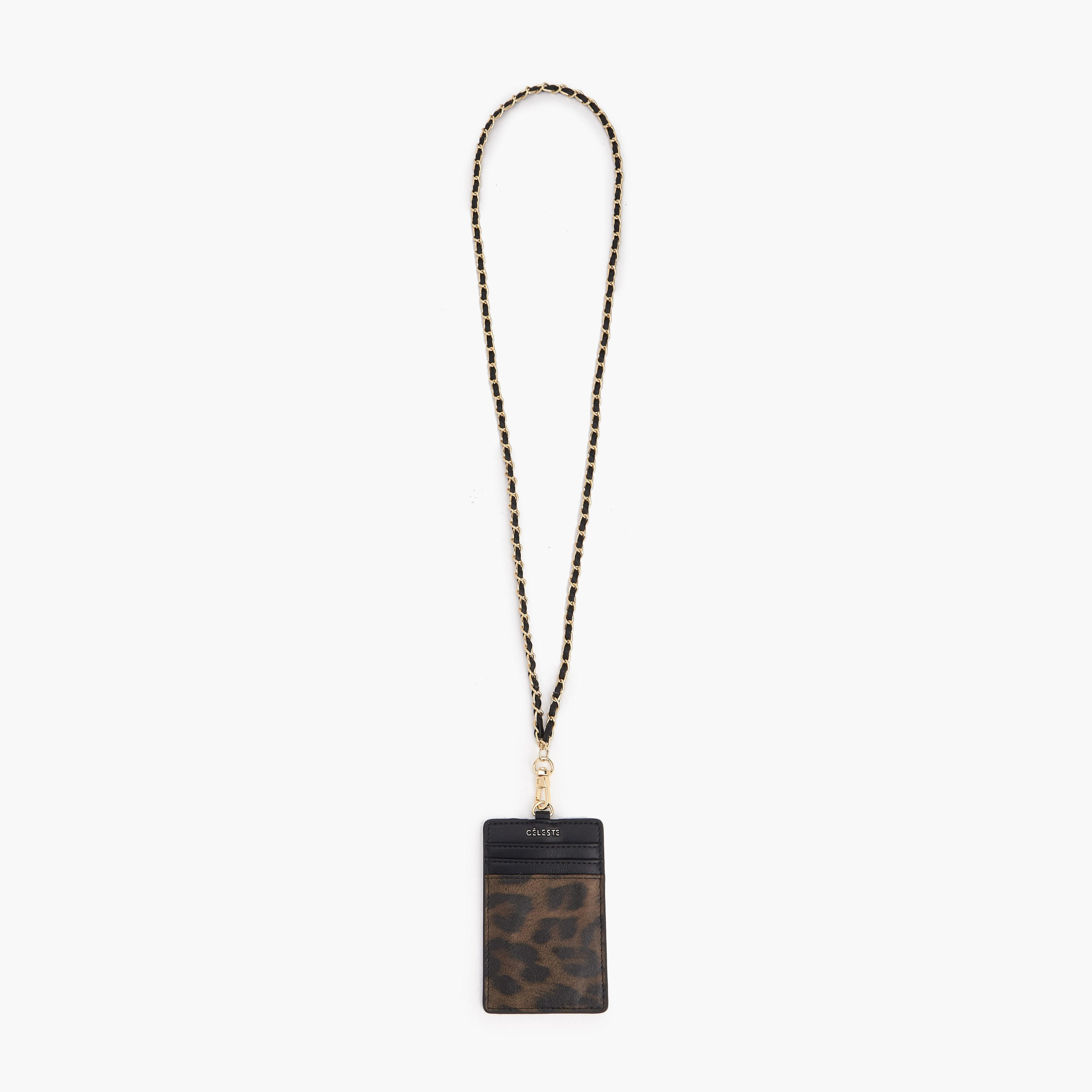 محفظة بطاقات بطبعات وحزام سلسلة من سيليست-women-bagsandwallets-wallets-image-2