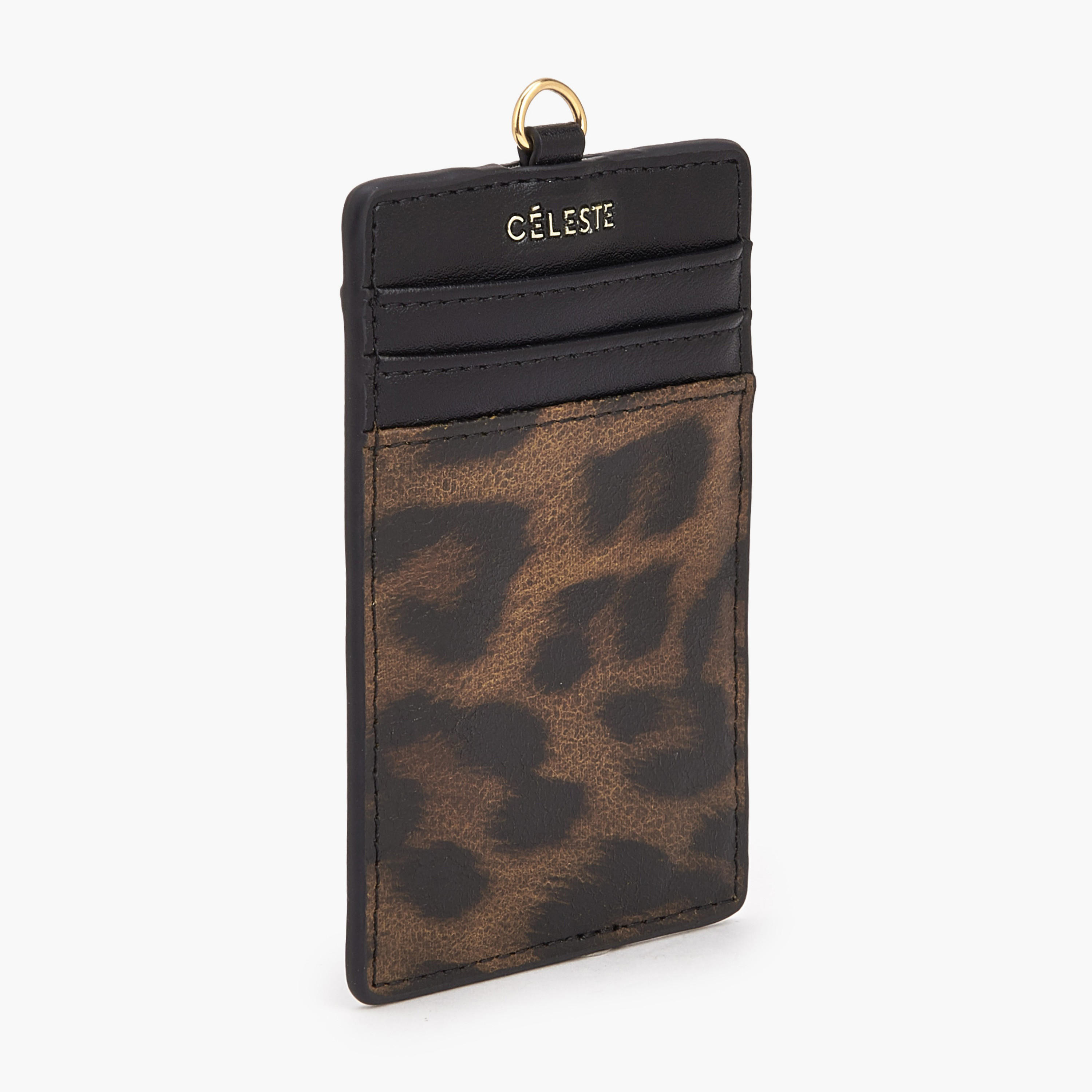 محفظة بطاقات بطبعات وحزام سلسلة من سيليست-women-bagsandwallets-wallets-image-4
